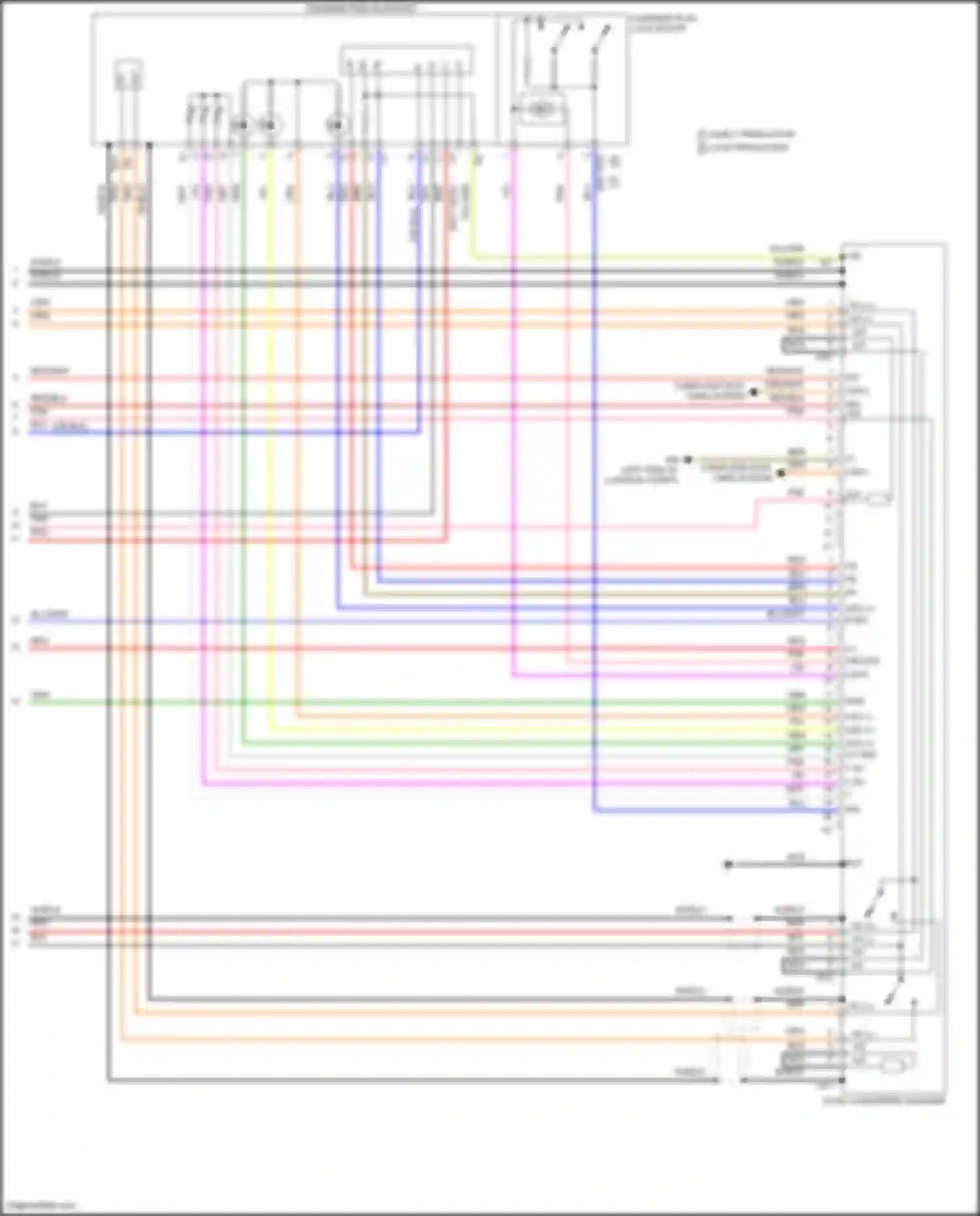 Wiring diagram computer data lines system for Mercedes-Benz GLE-class Coupe C167 (2019-2023) (125 of 127)