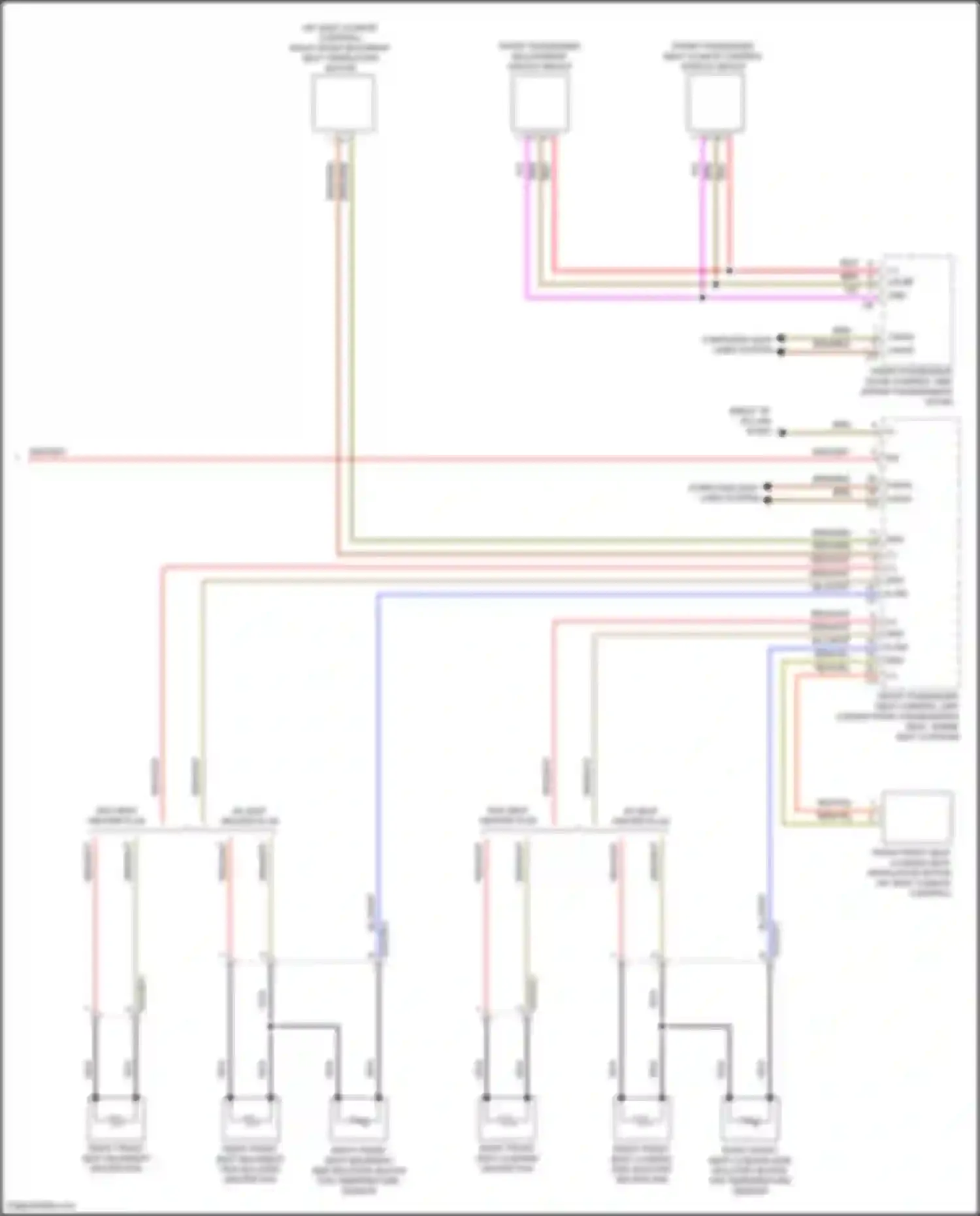 Wiring diagram computer data lines system for Mercedes-Benz GLE-class Coupe C167 (2019-2023) (55 of 127)