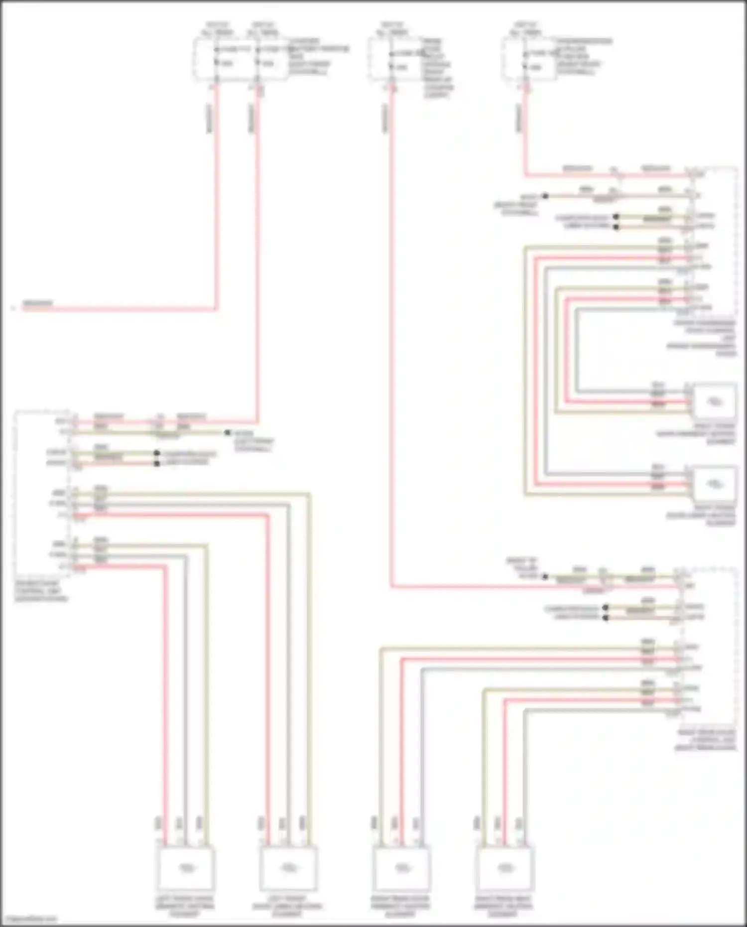 Wiring diagram computer data lines system for Mercedes-Benz GLE-class Coupe C167 (2019-2023) (53 of 127)