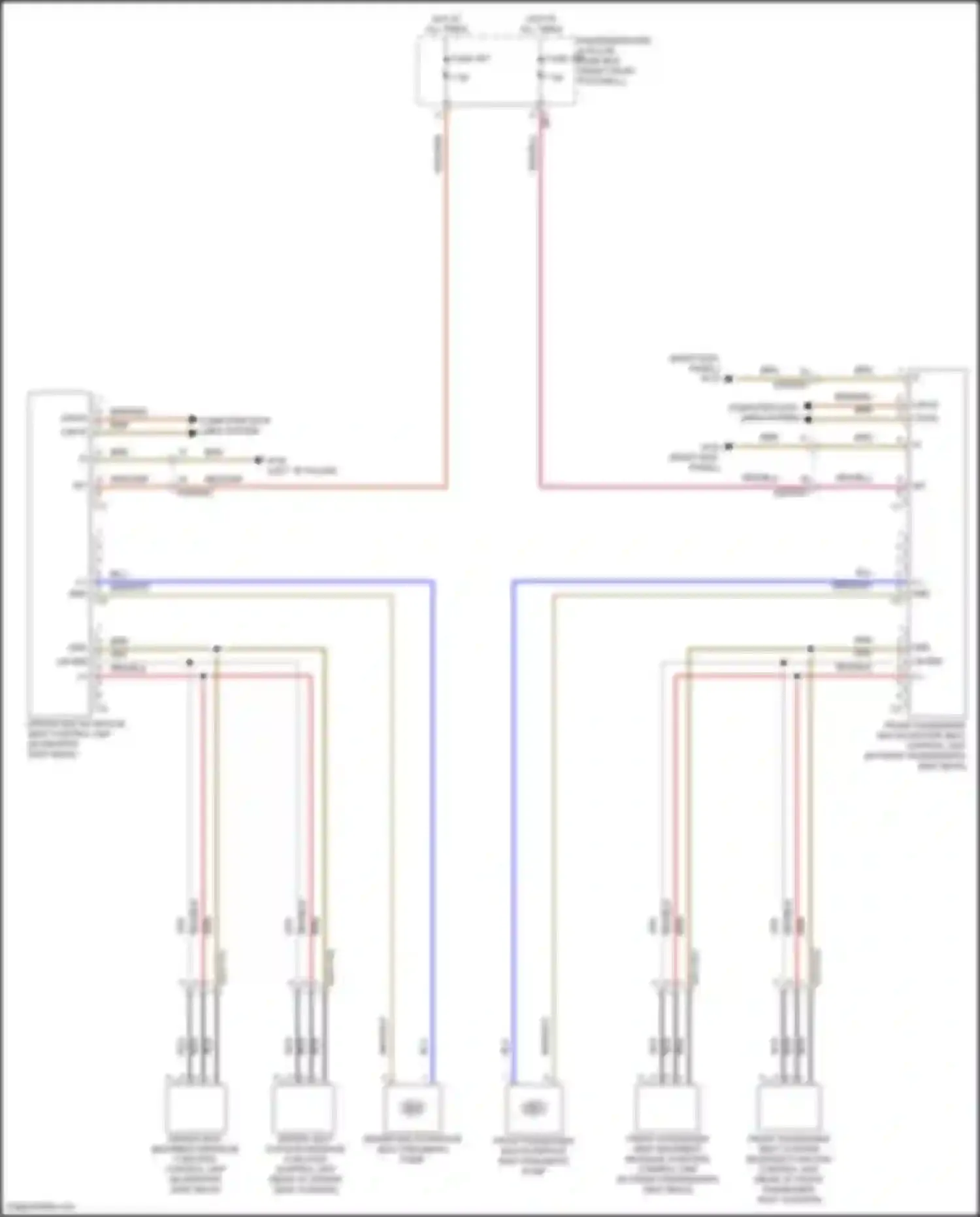 Wiring diagram computer data lines system for Mercedes-Benz GLE-class Coupe C167 (2019-2023) (57 of 127)