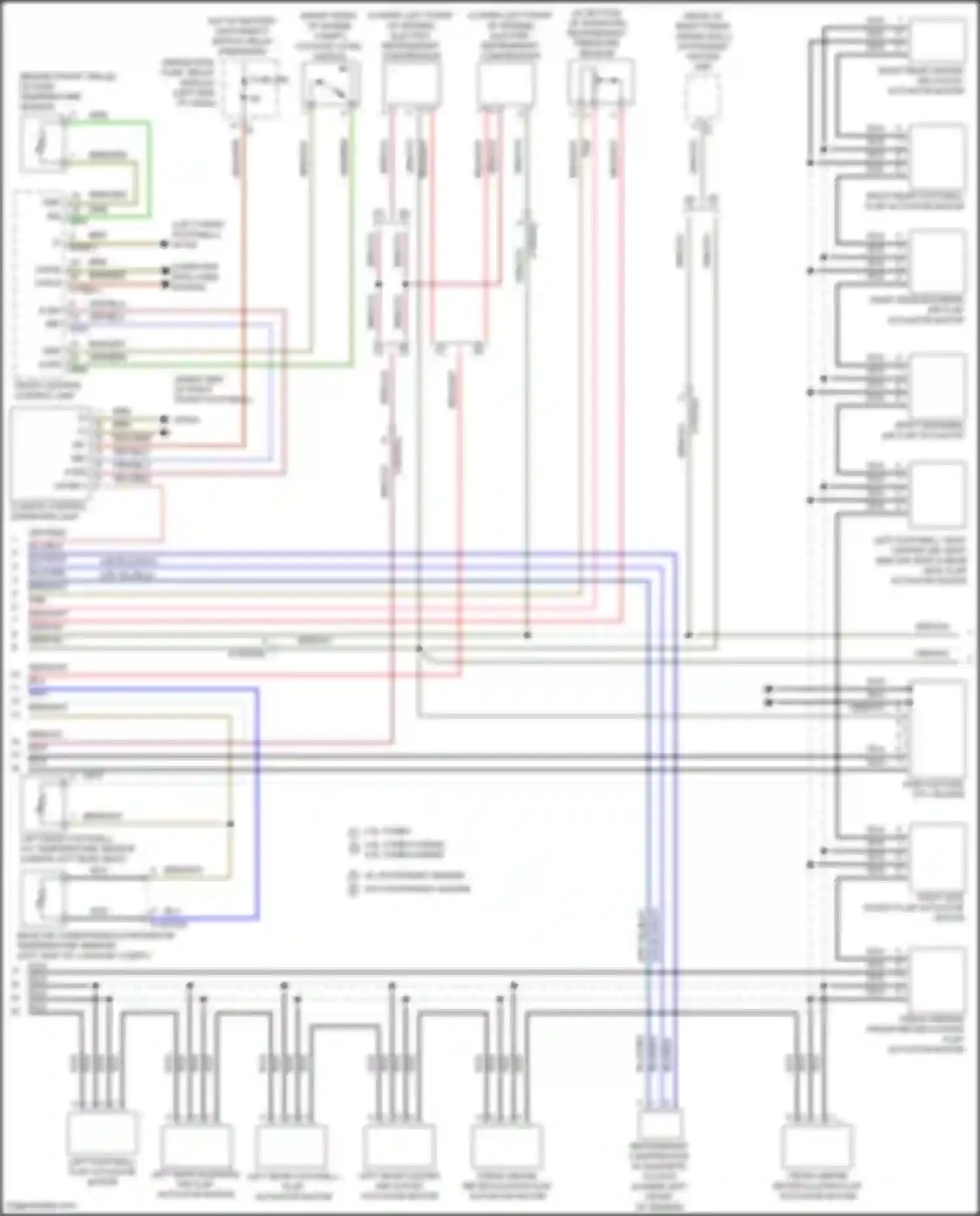 Wiring diagram coolant level switch for Mercedes-Benz GLE-class Coupe C167 (2019-2023) (1 of 4)