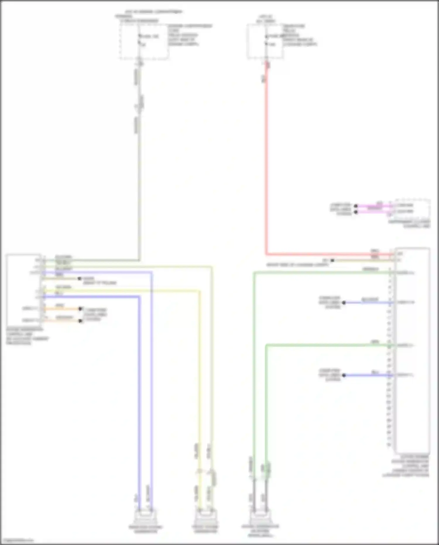 Wiring diagram rear fuse, relay module for Mercedes-Benz GLE-class Coupe C167 (2019-2023) (41 of 47)
