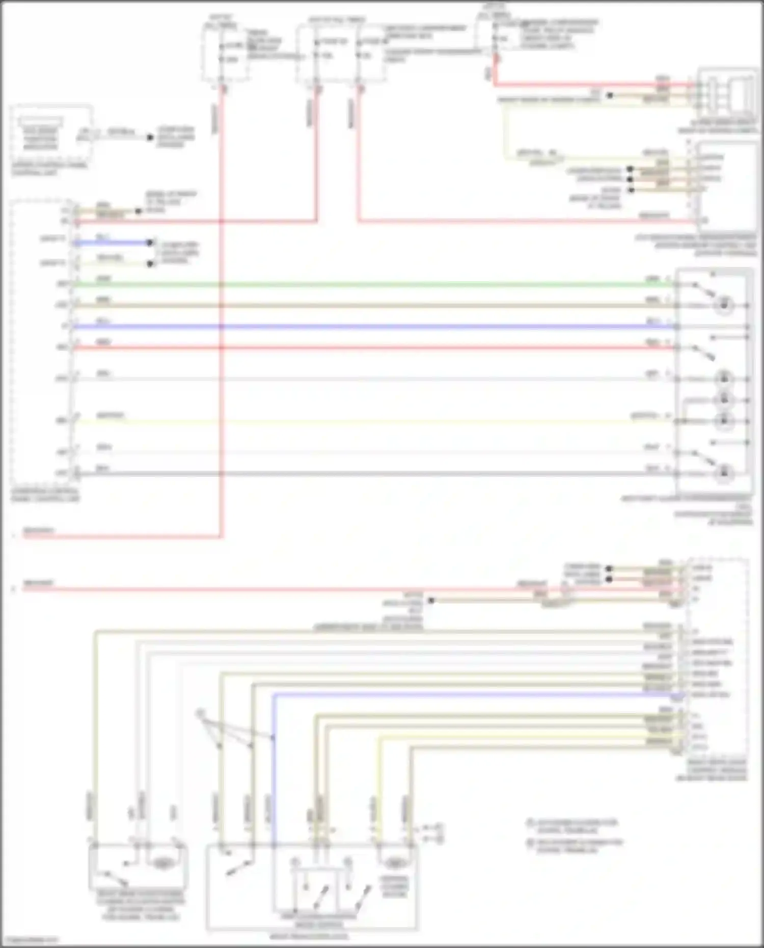 GLE-class Coupe Mercedes-Benz C292 (2015-2019): Anti-theft circuit (3 of 3)