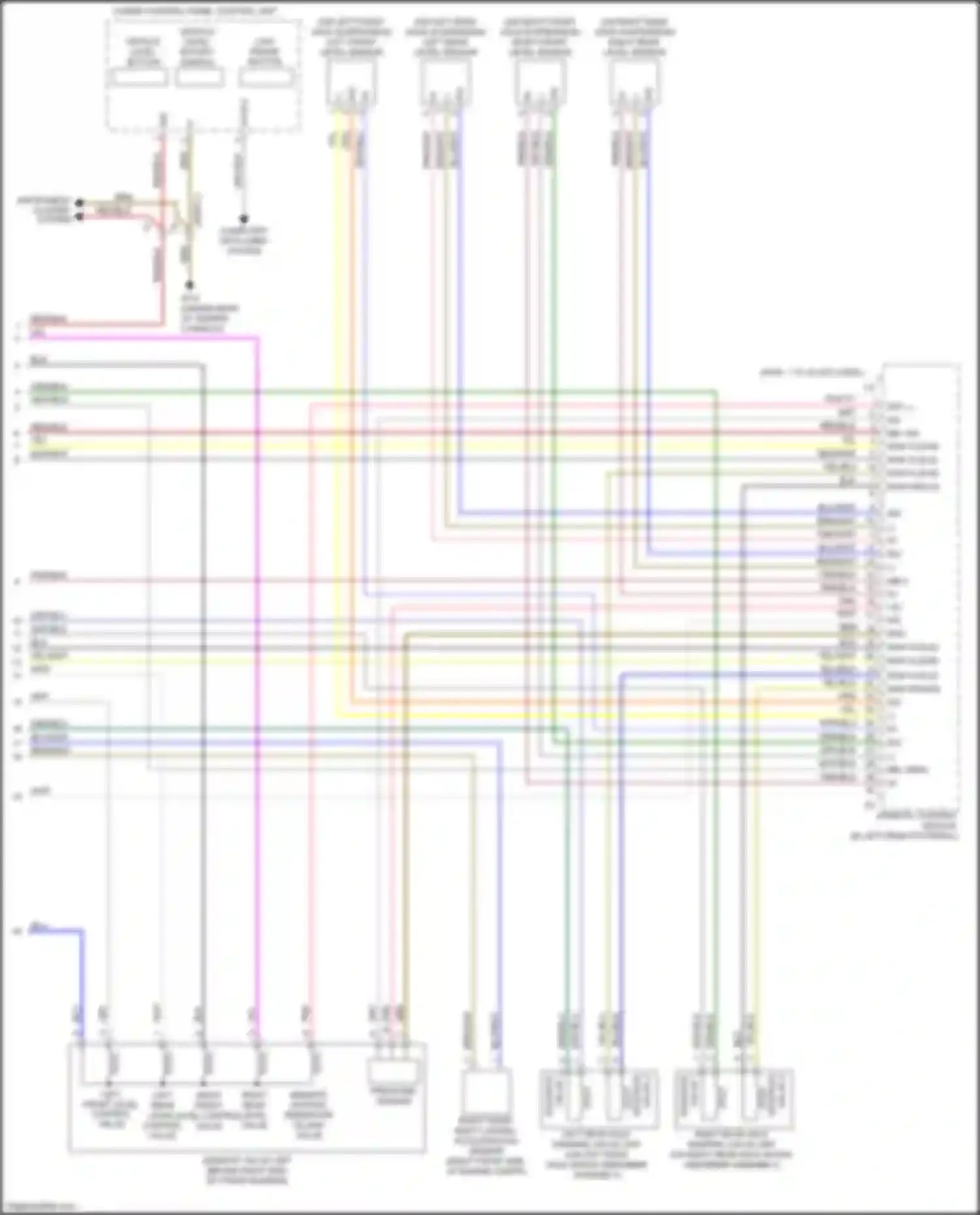 GLE-class Coupe Mercedes-Benz C292 (2015-2019): Airmatic control circuit, w/ ads plus (2 of 2)