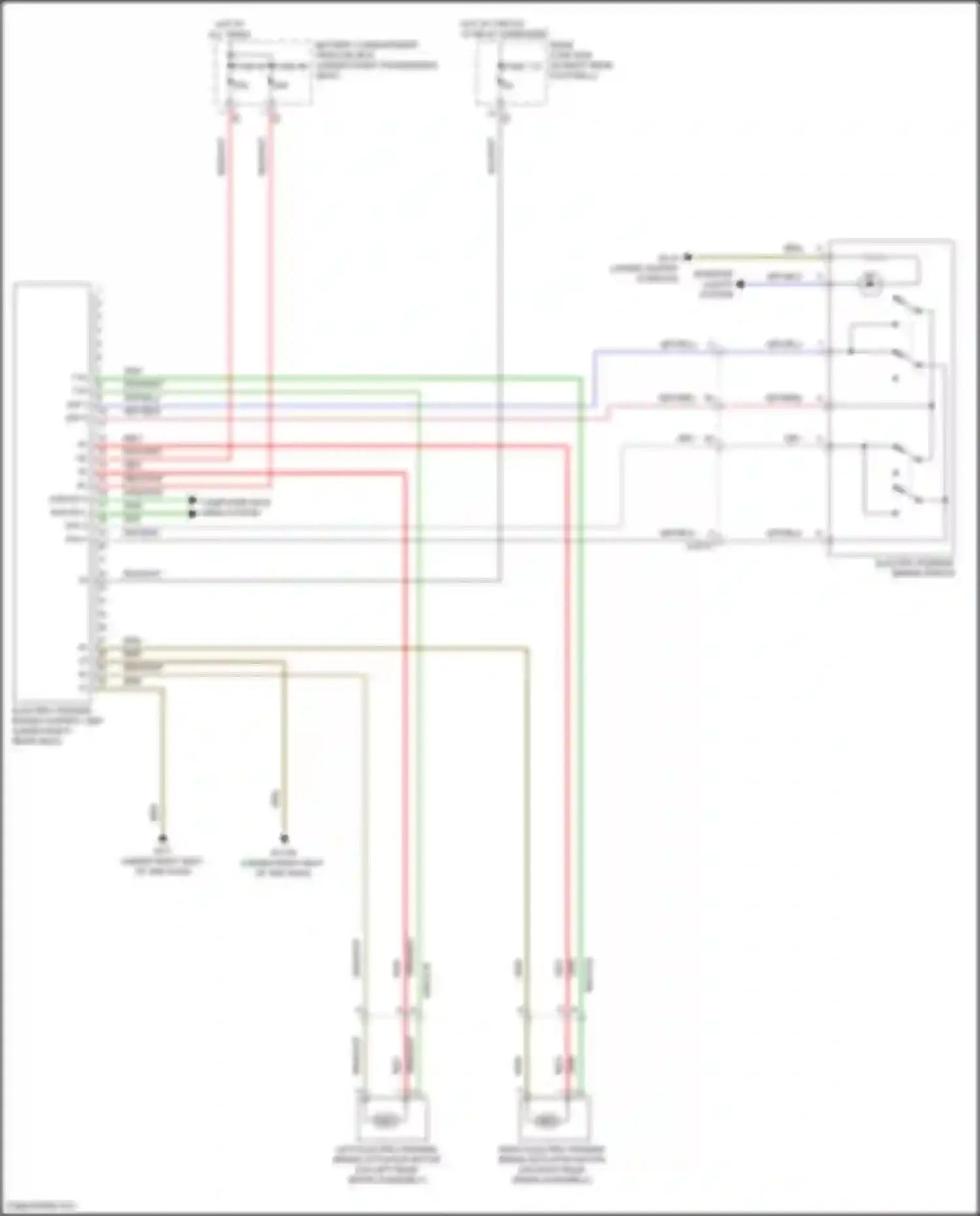 GLE-class Coupe Mercedes-Benz C292 (2015-2019): Shift interlock circuit