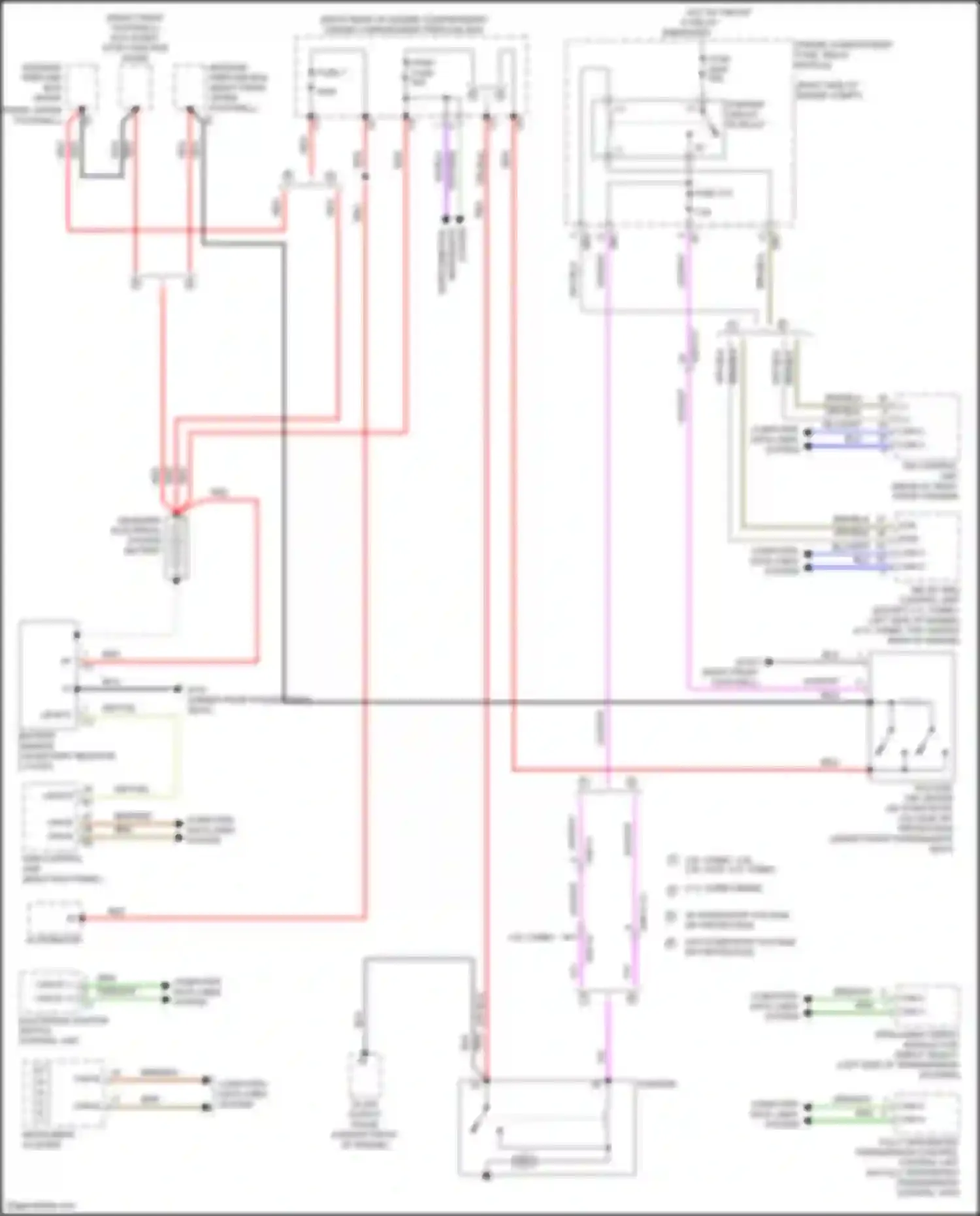 GLE-class Coupe Mercedes-Benz C292 (2015-2019): Starting circuit