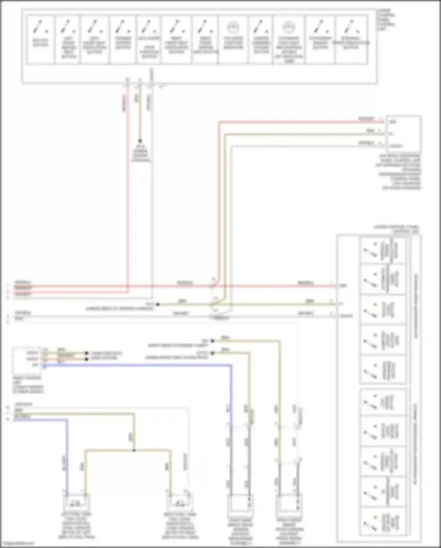 Wiring diagram computer data lines system for Mercedes-Benz GLE-class Coupe C292 (2015-2019) (46 of 105)