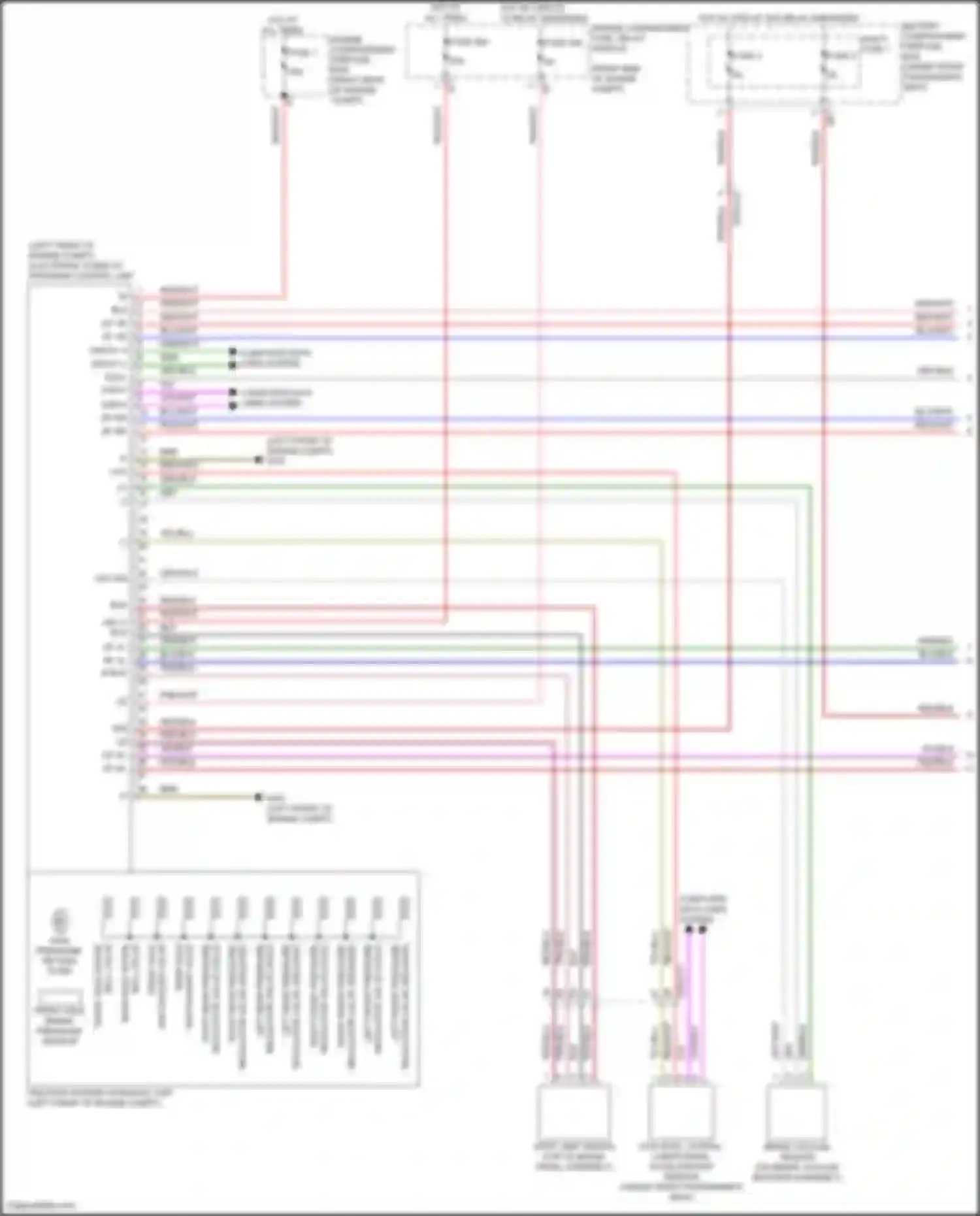 Wiring diagram computer data lines system for Mercedes-Benz GLE-class Coupe C292 (2015-2019) (91 of 105)