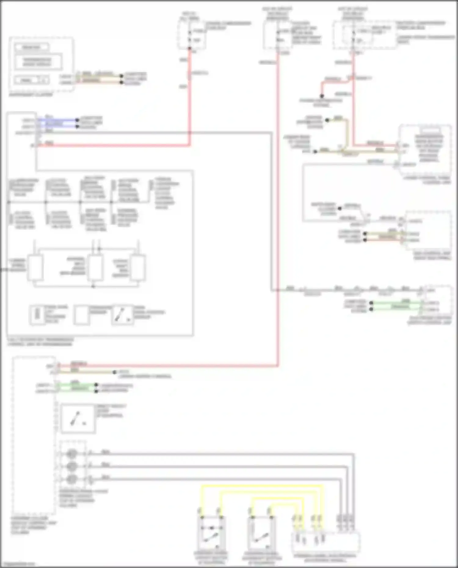 Wiring diagram computer data lines system for Mercedes-Benz GLE-class Coupe C292 (2015-2019) (54 of 105)