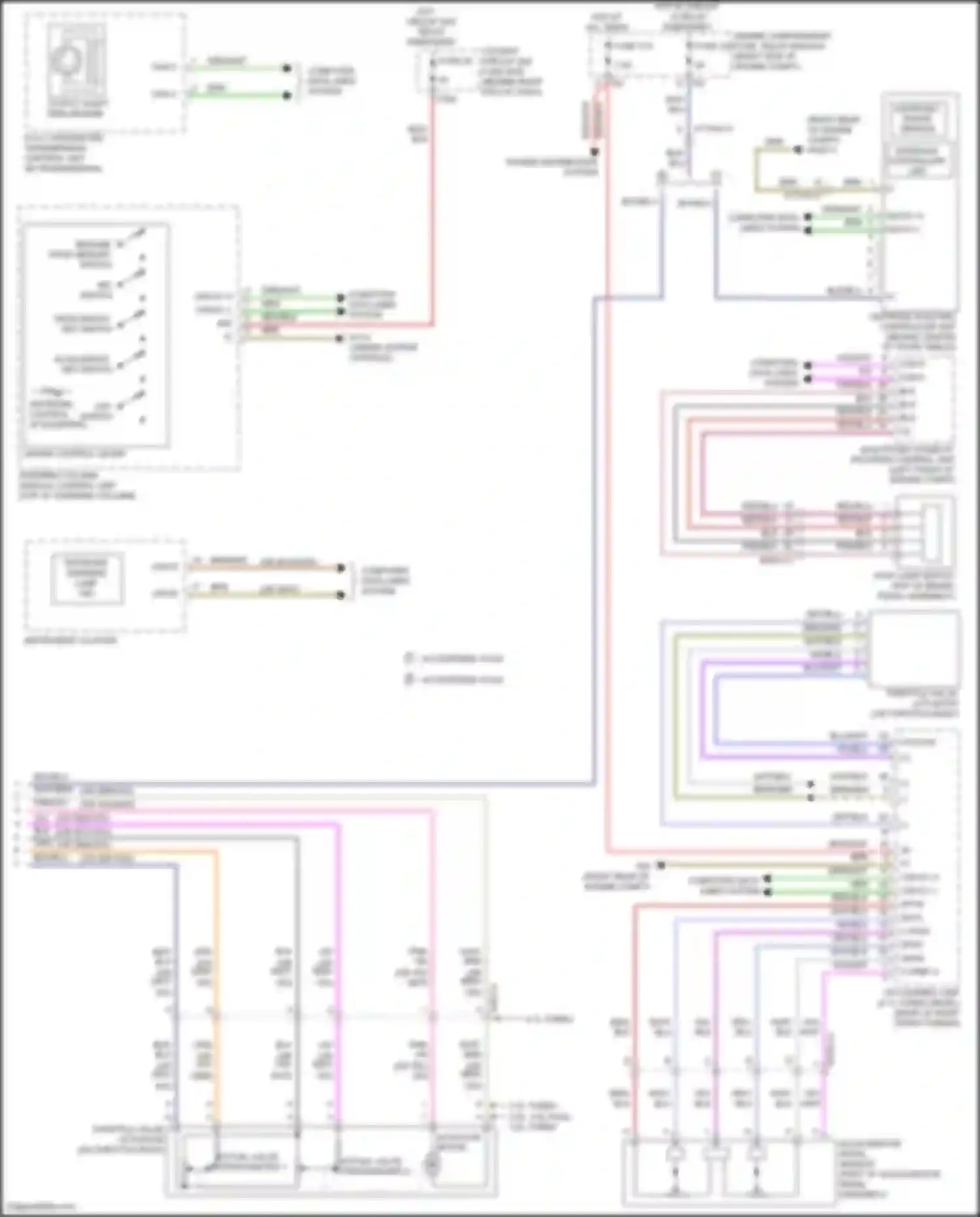 Wiring diagram computer data lines system for Mercedes-Benz GLE-class Coupe C292 (2015-2019) (73 of 105)