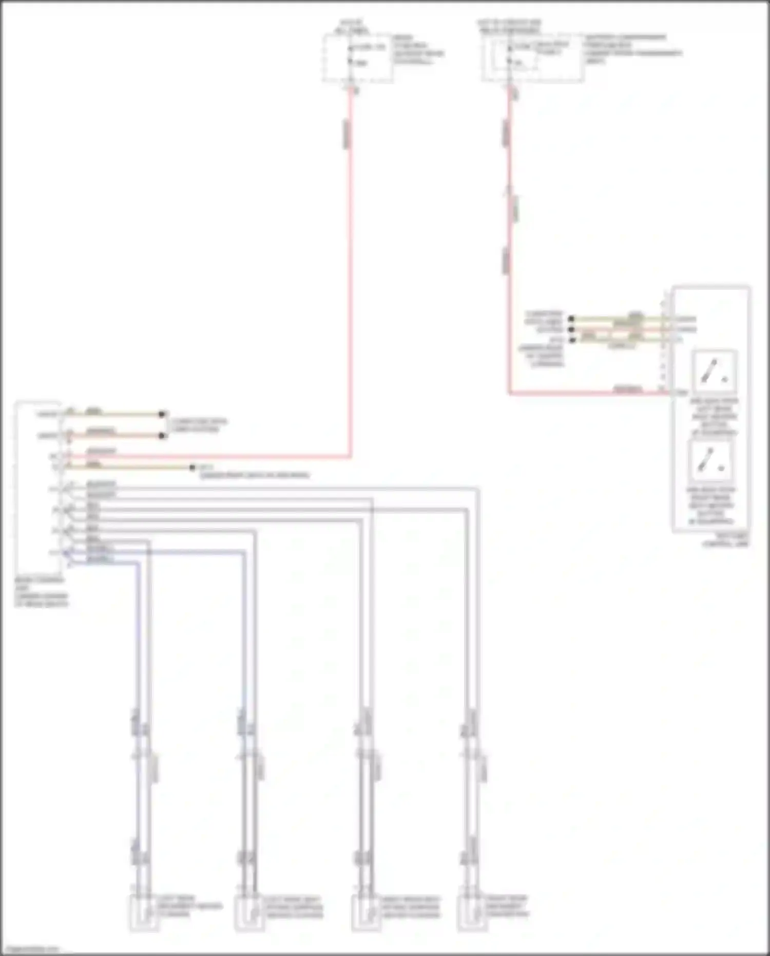 Wiring diagram computer data lines system for Mercedes-Benz GLE-class Coupe C292 (2015-2019) (89 of 105)