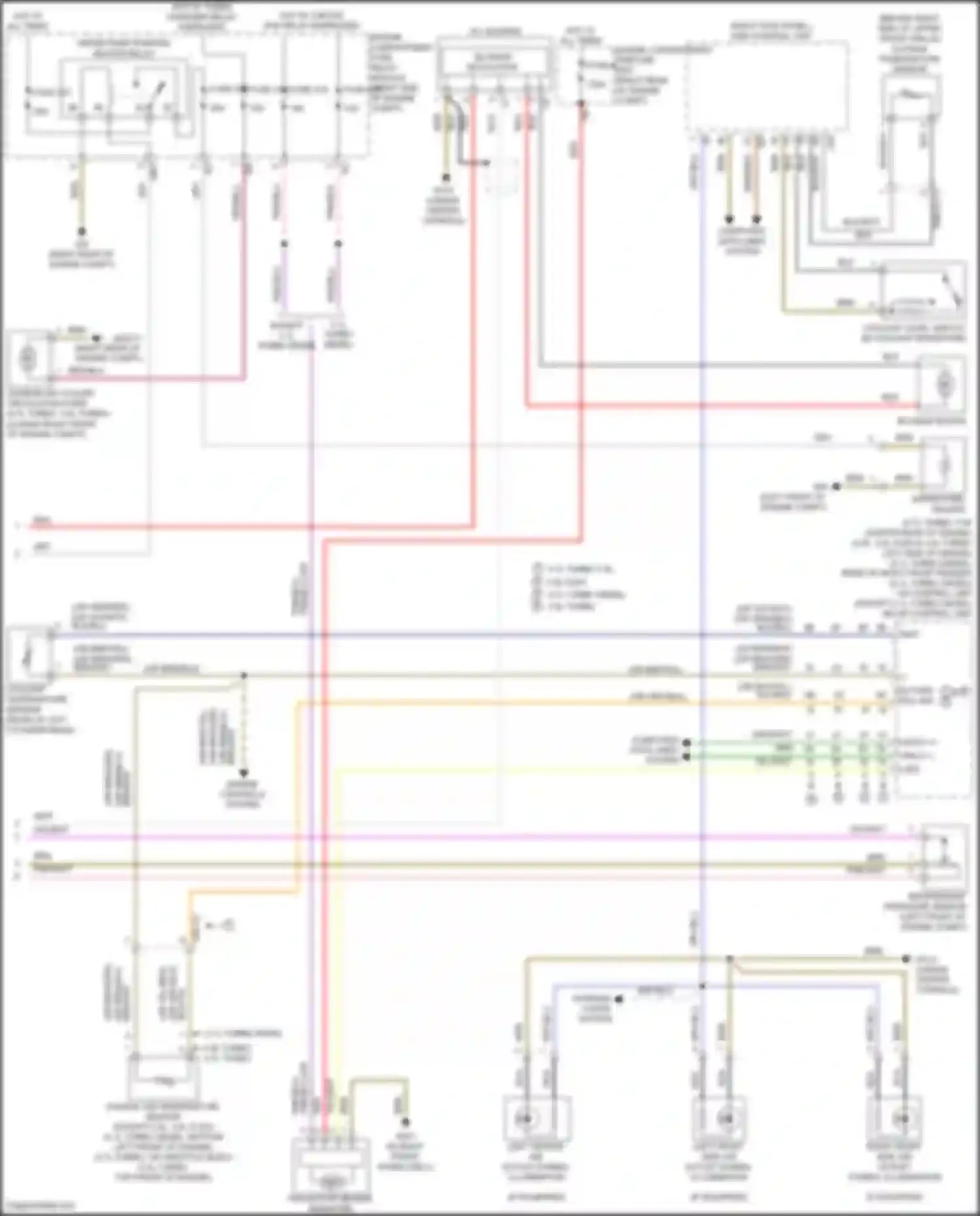Wiring diagram computer data lines system for Mercedes-Benz GLE-class Coupe C292 (2015-2019) (2 of 105)