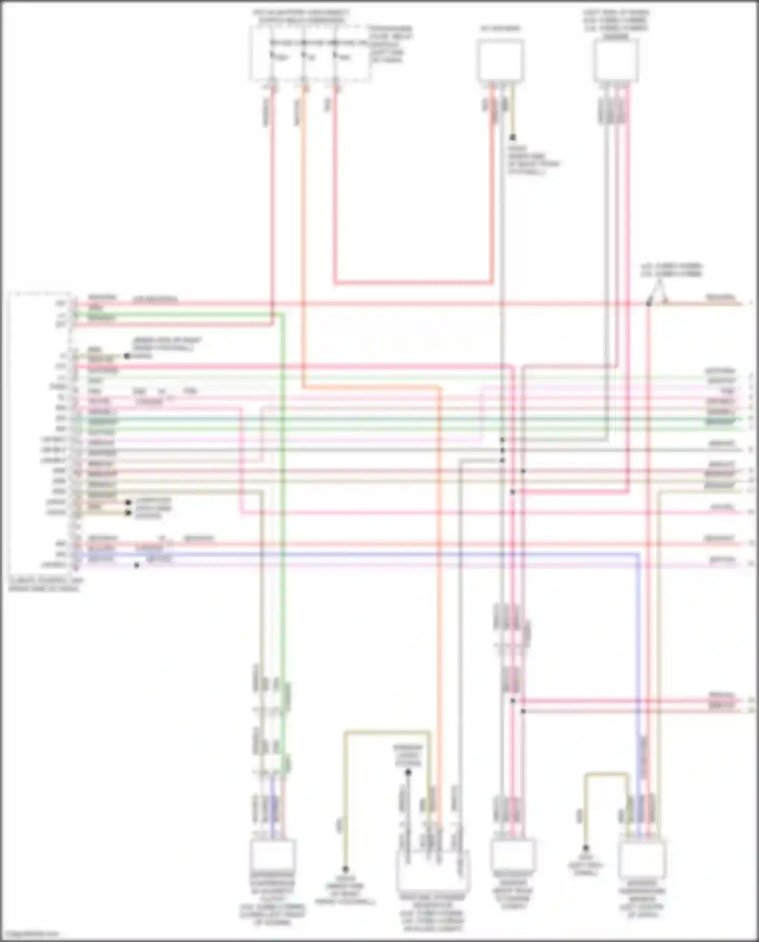 GLE-class Mercedes-Benz V167 facelift (2023-2024): Automatic a/c circuit (1 of 7)