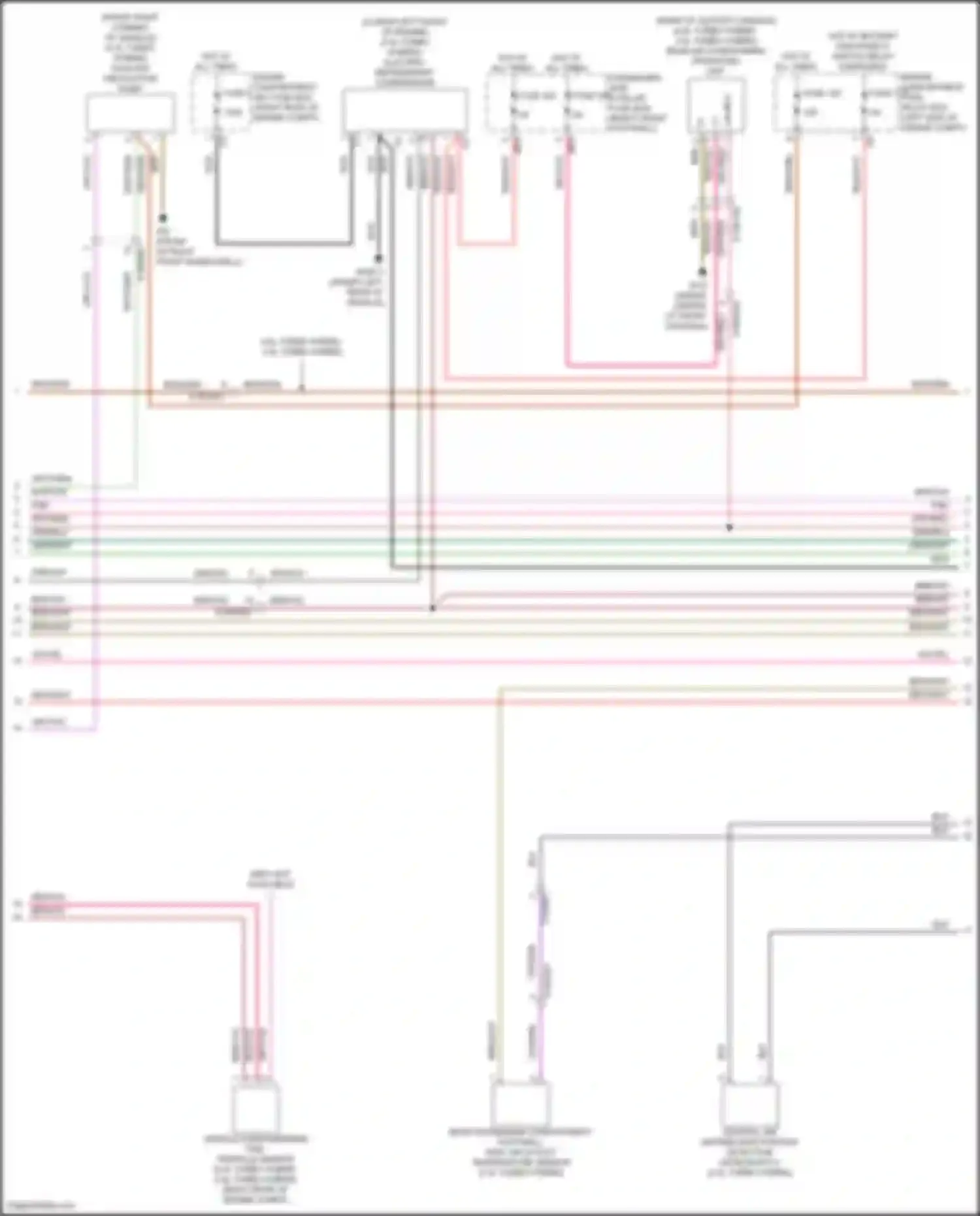GLE-class Mercedes-Benz V167 facelift (2023-2024): Automatic a/c circuit (2 of 7)