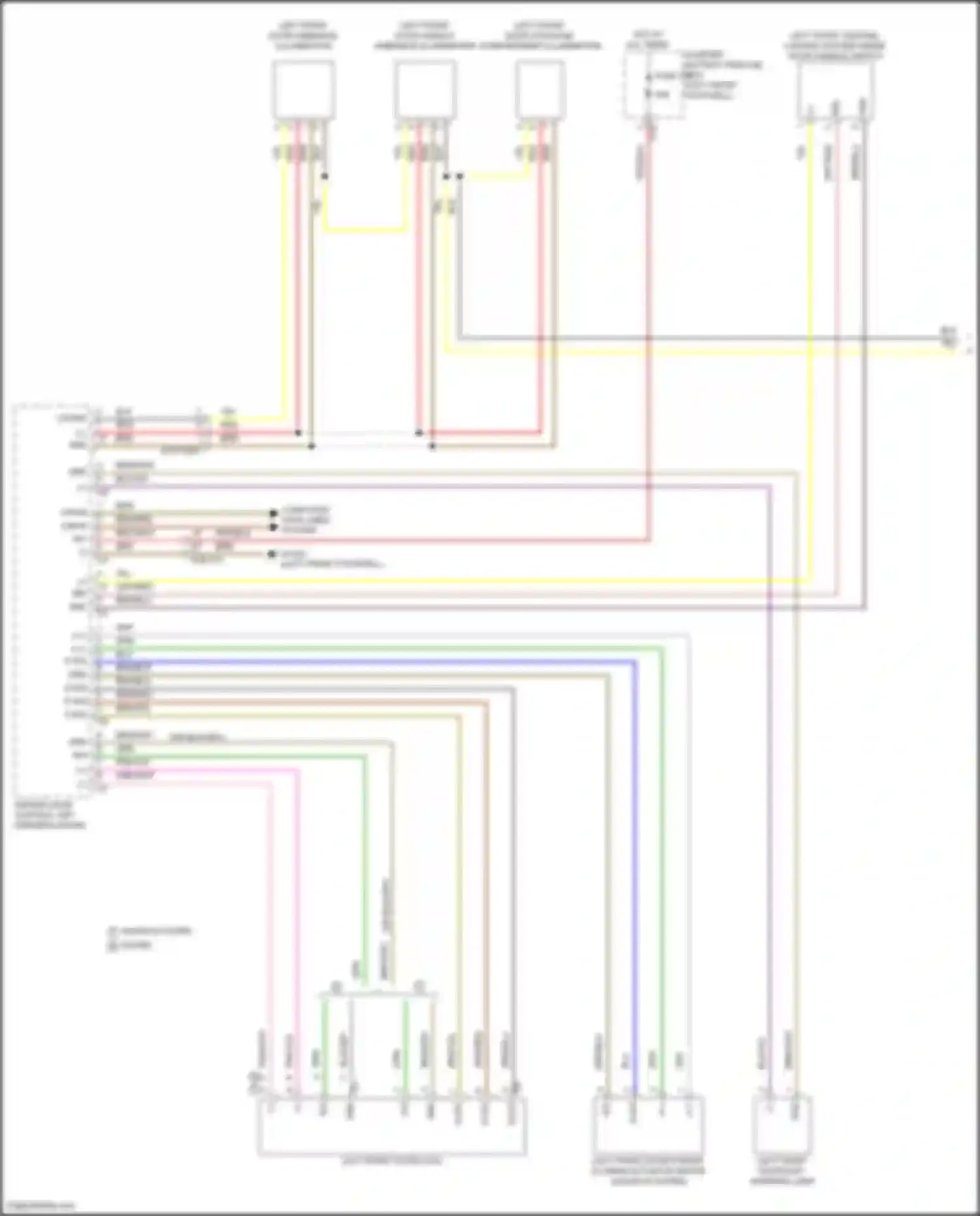 GLE-class Mercedes-Benz V167 facelift (2023-2024): Anti-theft circuit (1 of 5)