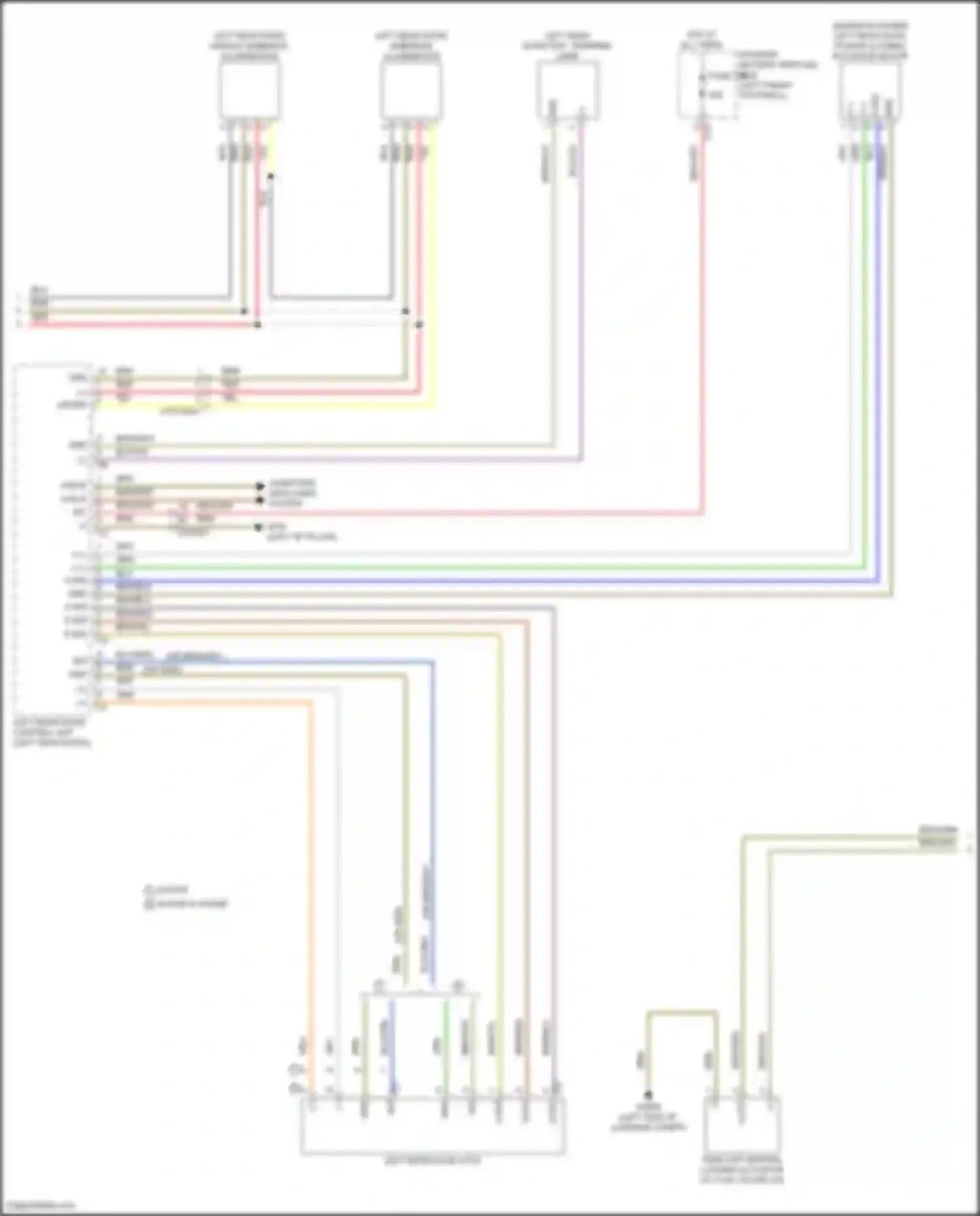 GLE-class Mercedes-Benz V167 facelift (2023-2024): Anti-theft circuit (3 of 5)
