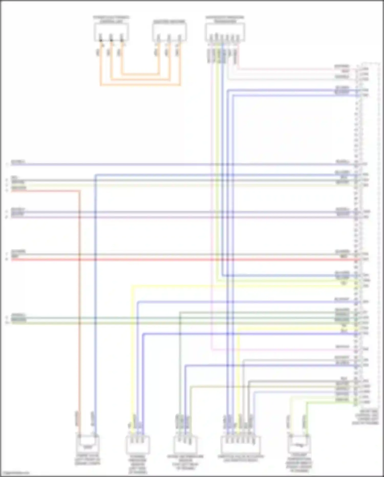 GLE-class Mercedes-Benz V167 facelift (2023-2024): Wiring diagram engine performance 2.0l turbo hybrid (10 of 10)