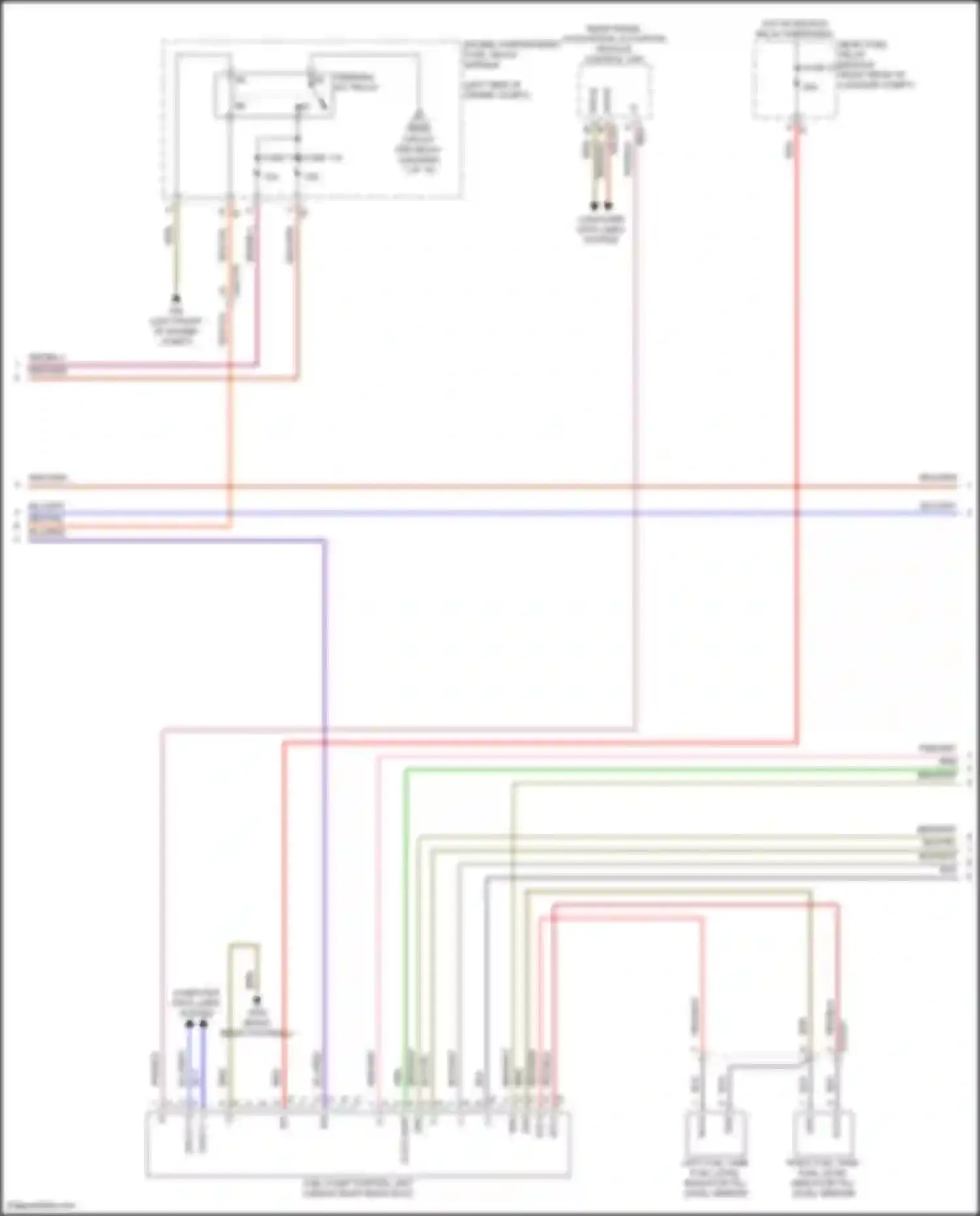 GLE-class Mercedes-Benz V167 facelift (2023-2024): Wiring diagram engine performance 2.0l turbo hybrid (8 of 10)