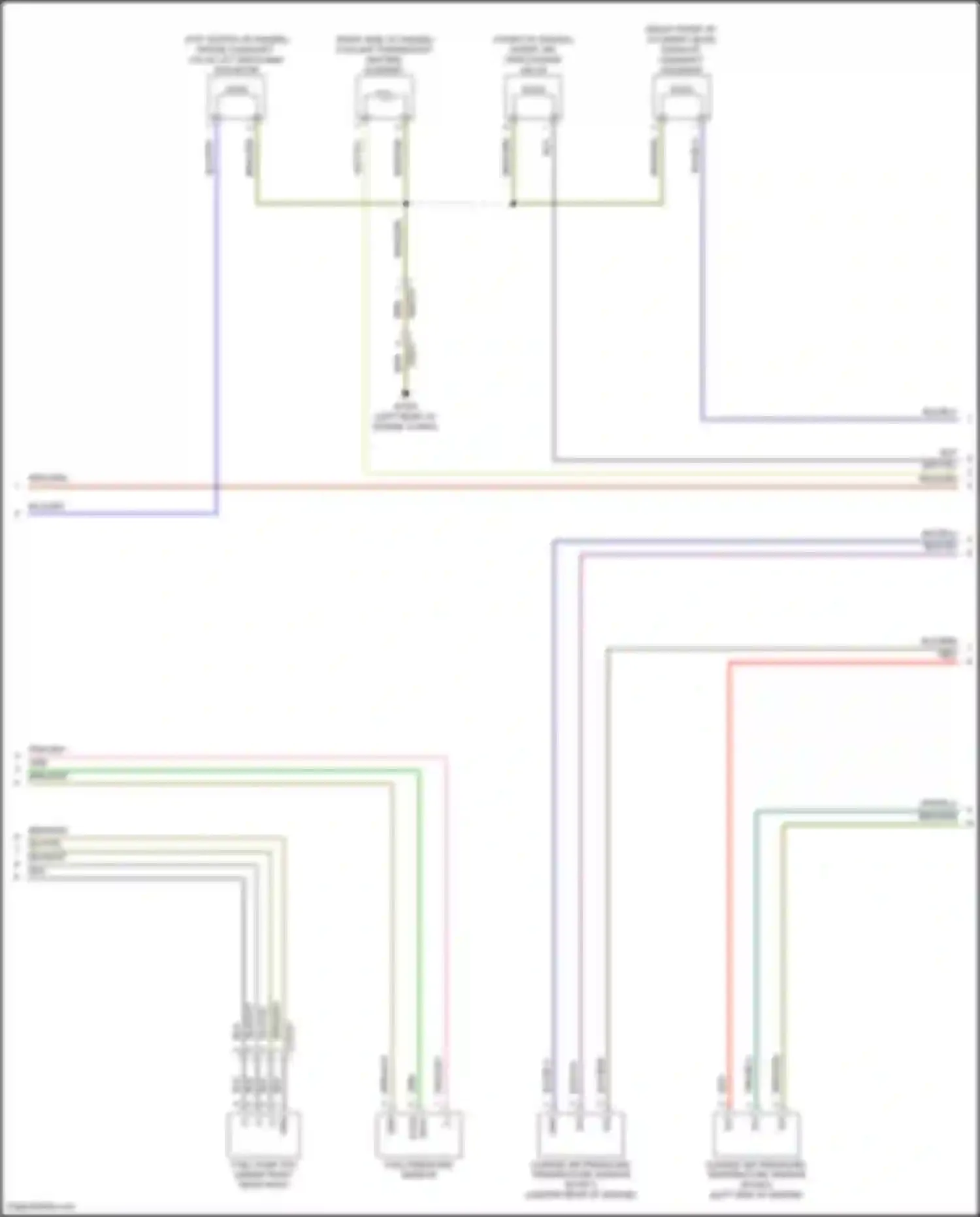 GLE-class Mercedes-Benz V167 facelift (2023-2024): Wiring diagram engine performance 2.0l turbo hybrid (9 of 10)
