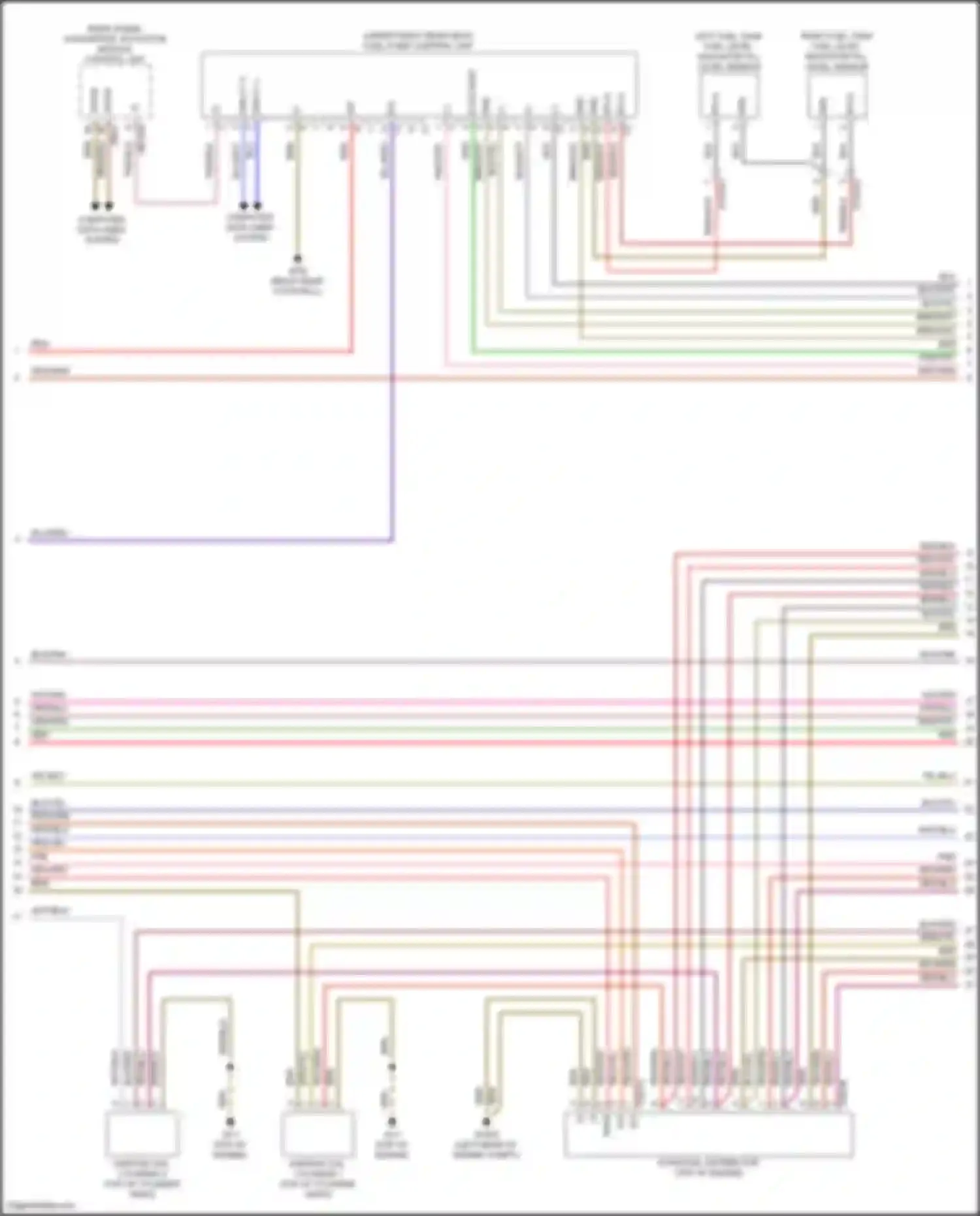 GLE-class Mercedes-Benz V167 facelift (2023-2024): Wiring diagram engine performance 3.0l turbo hybrid (2 of 10)