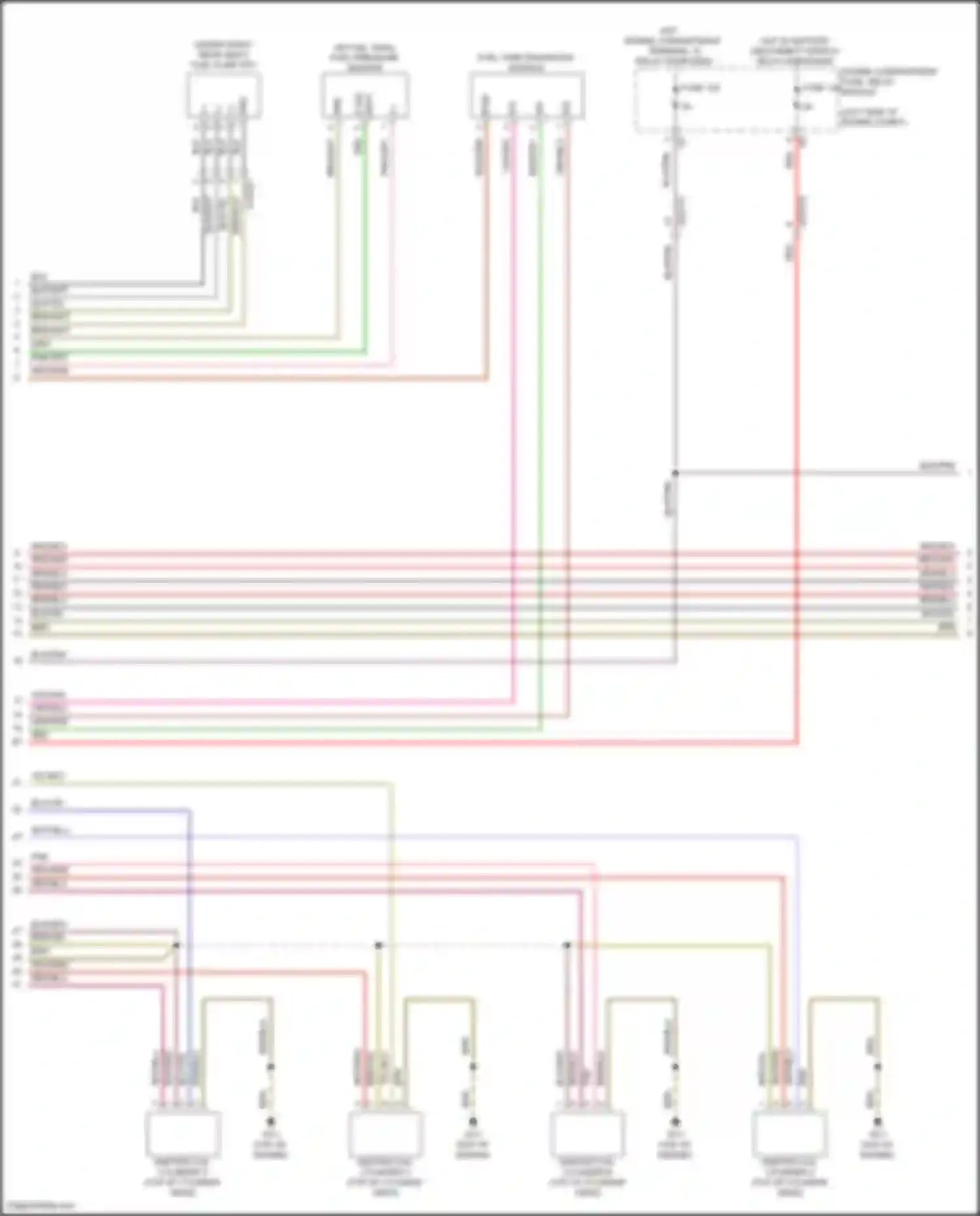GLE-class Mercedes-Benz V167 facelift (2023-2024): Wiring diagram engine performance 3.0l turbo hybrid (3 of 10)
