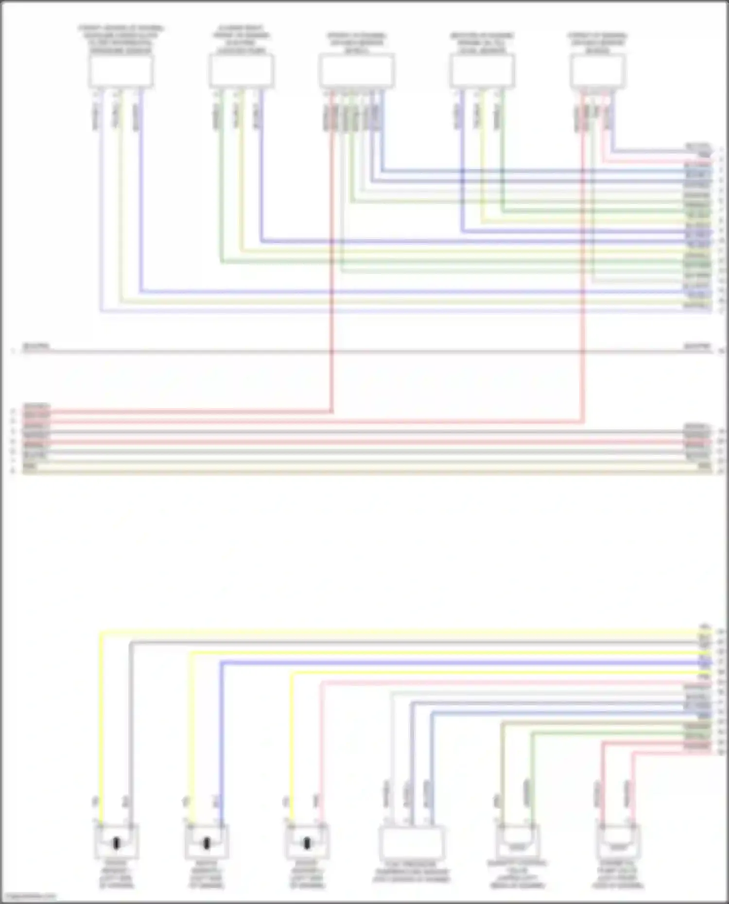 GLE-class Mercedes-Benz V167 facelift (2023-2024): Wiring diagram engine performance 3.0l turbo hybrid (4 of 10)