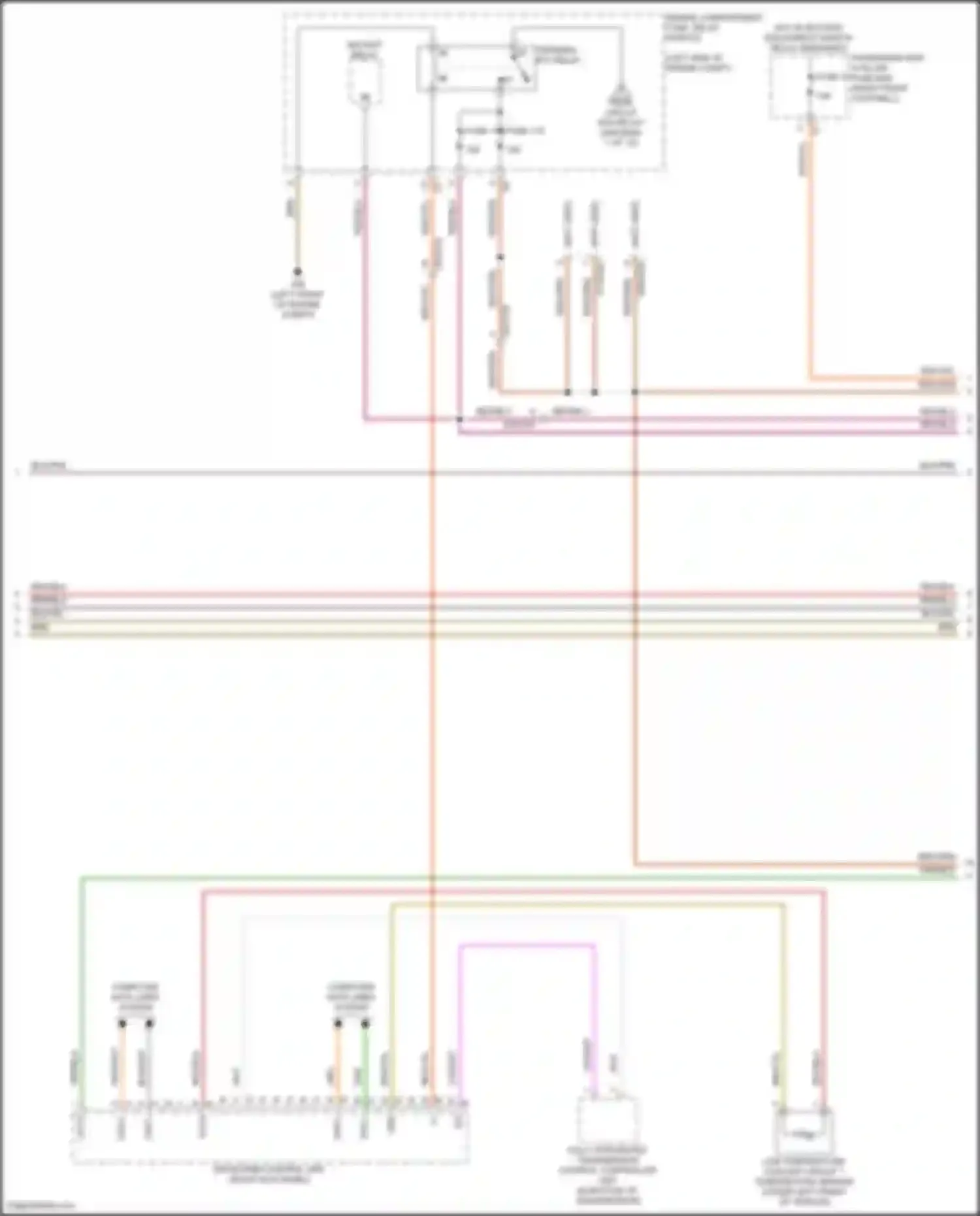 GLE-class Mercedes-Benz V167 facelift (2023-2024): Wiring diagram engine performance 3.0l turbo hybrid (7 of 10)