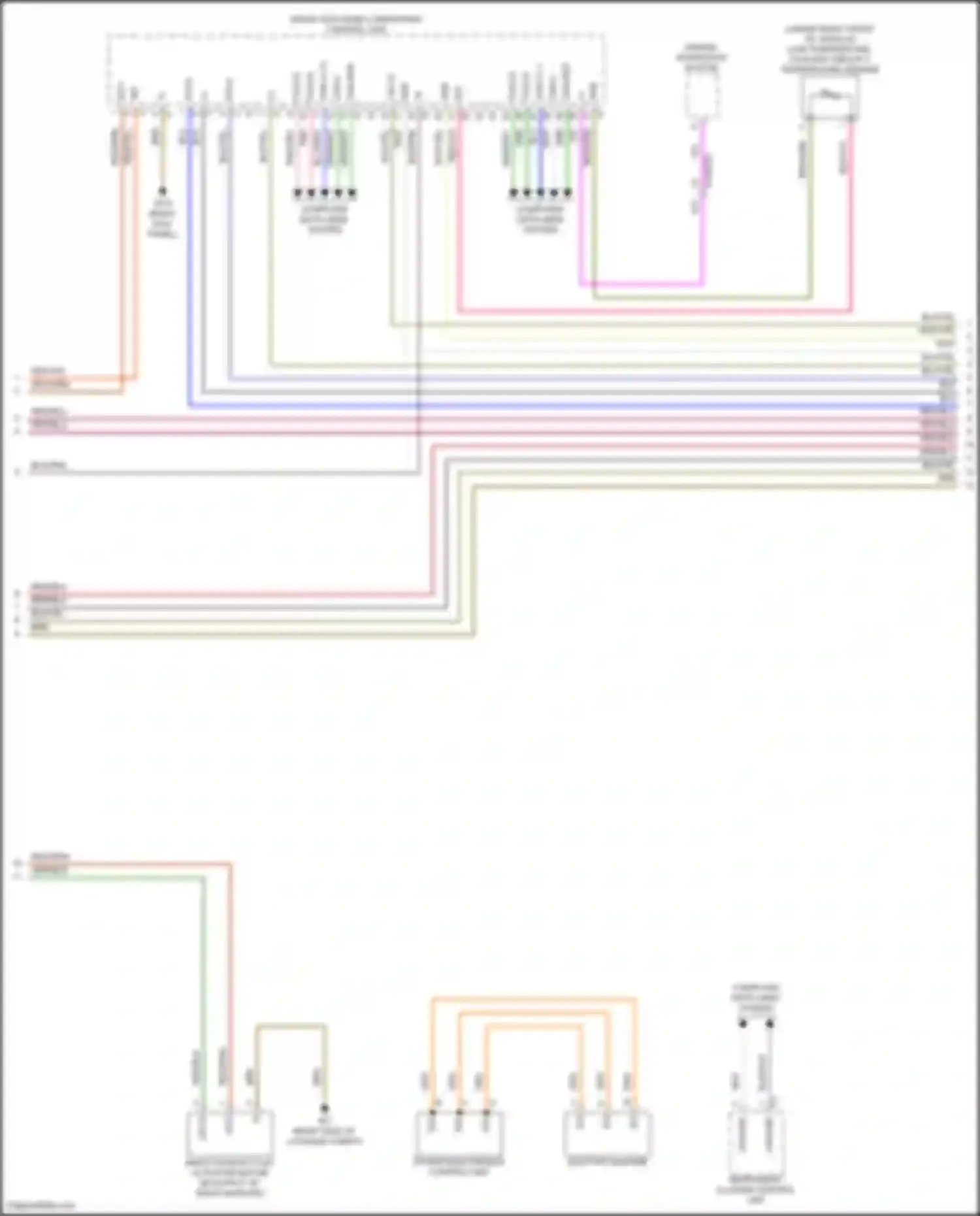 GLE-class Mercedes-Benz V167 facelift (2023-2024): Wiring diagram engine performance 3.0l turbo hybrid (8 of 10)