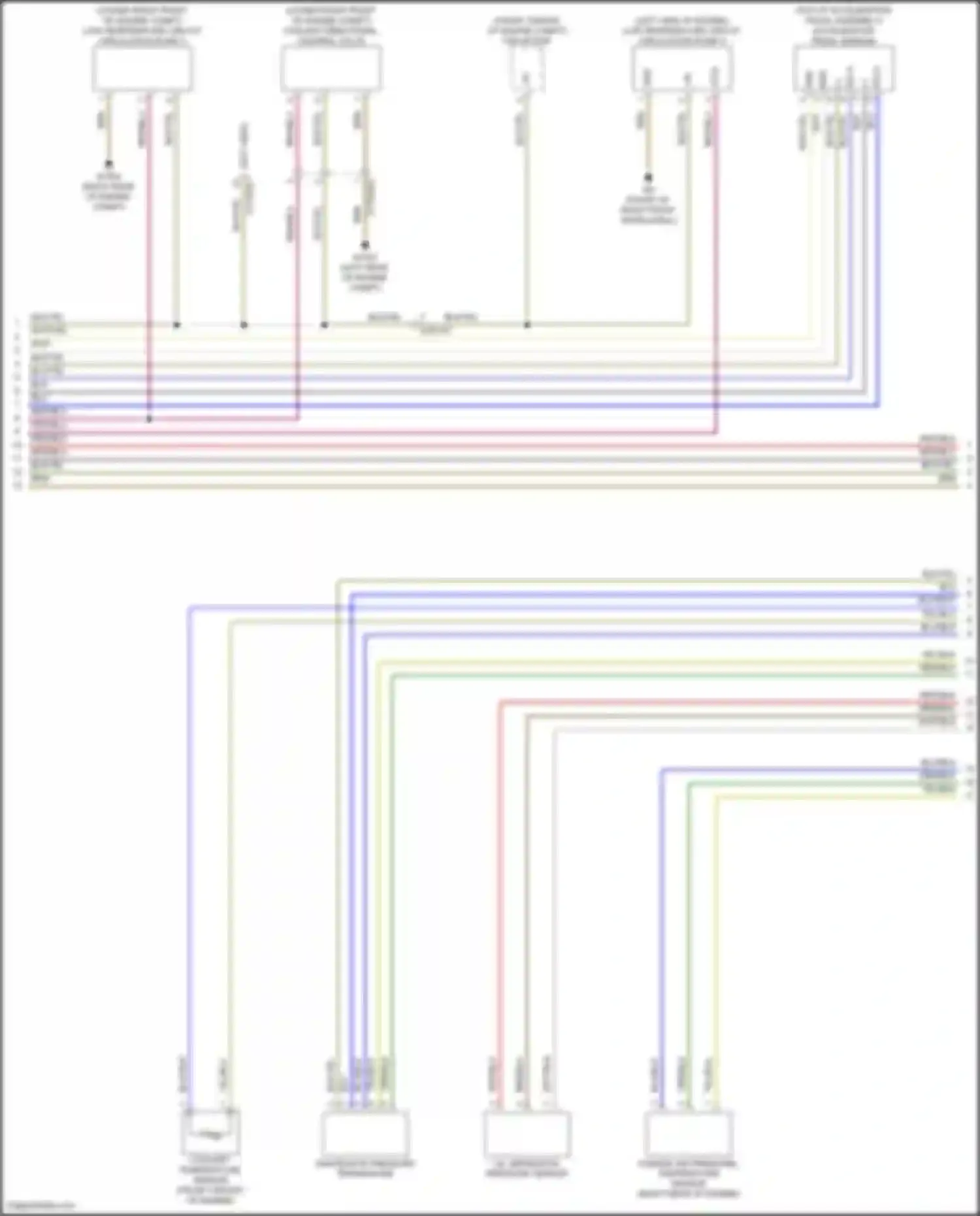 GLE-class Mercedes-Benz V167 facelift (2023-2024): Wiring diagram engine performance 3.0l turbo hybrid (9 of 10)