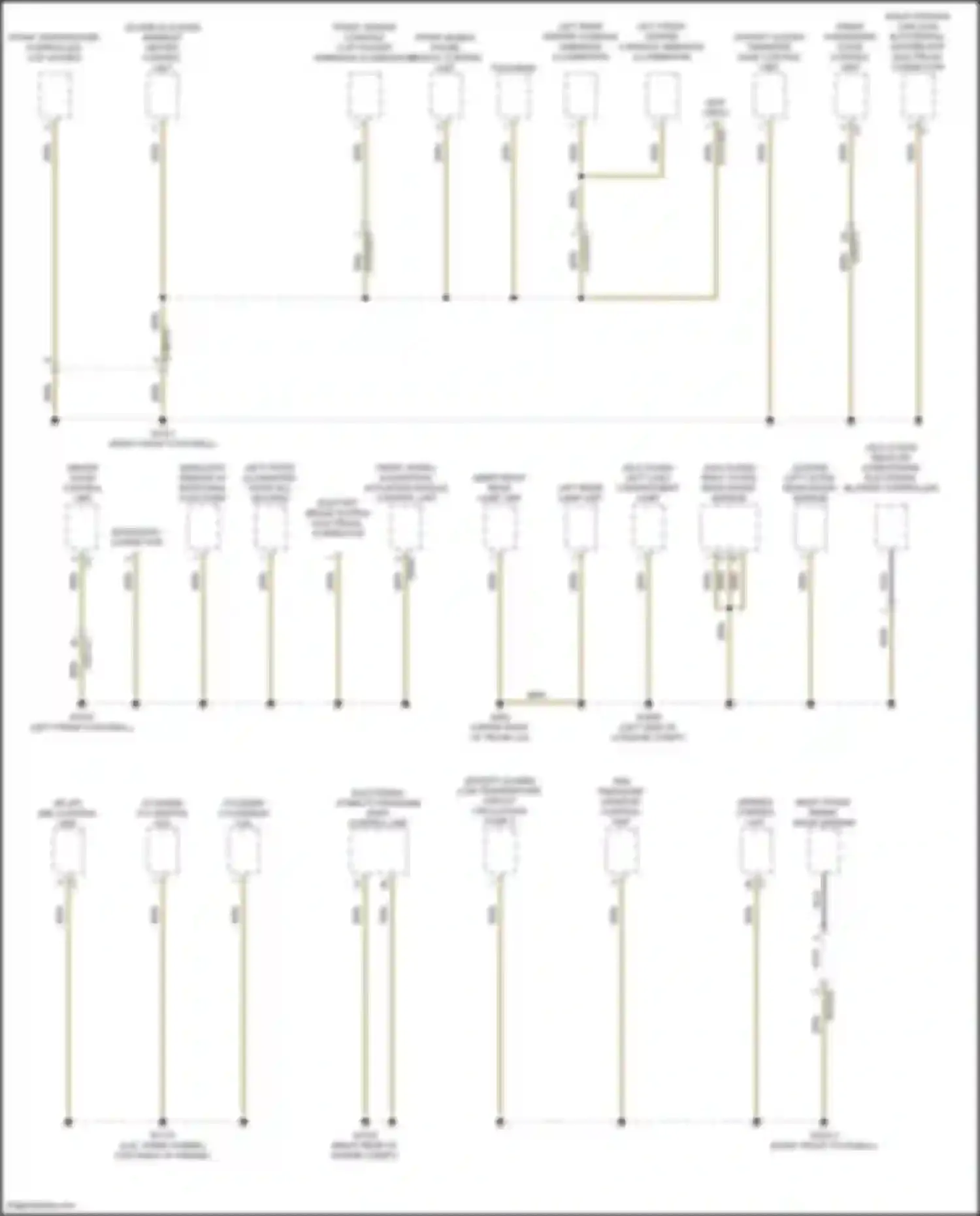 GLE-class Mercedes-Benz V167 facelift (2023-2024): Ground distribution circuit (8 of 8)