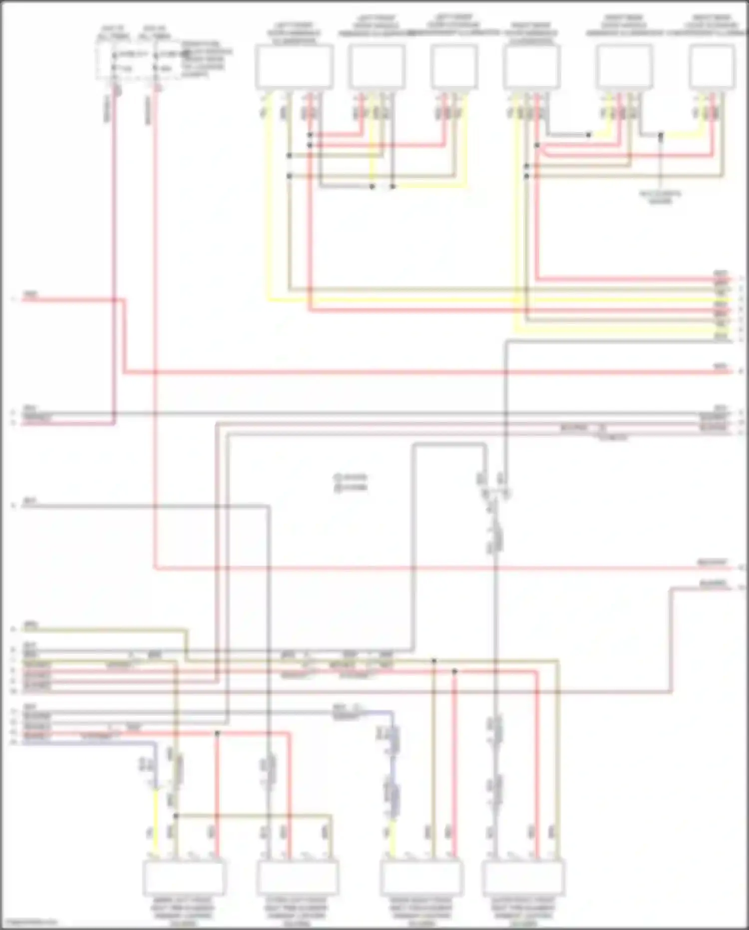 GLE-class Mercedes-Benz V167 facelift (2023-2024): Courtesy lamps circuit (5 of 7)