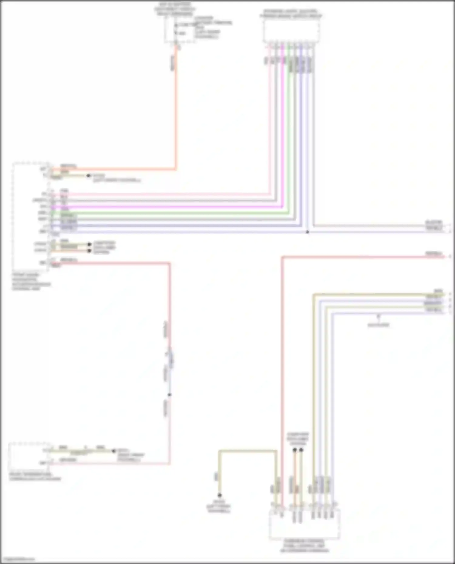 GLE-class Mercedes-Benz V167 facelift (2023-2024): Instrument illumination circuit (1 of 3)