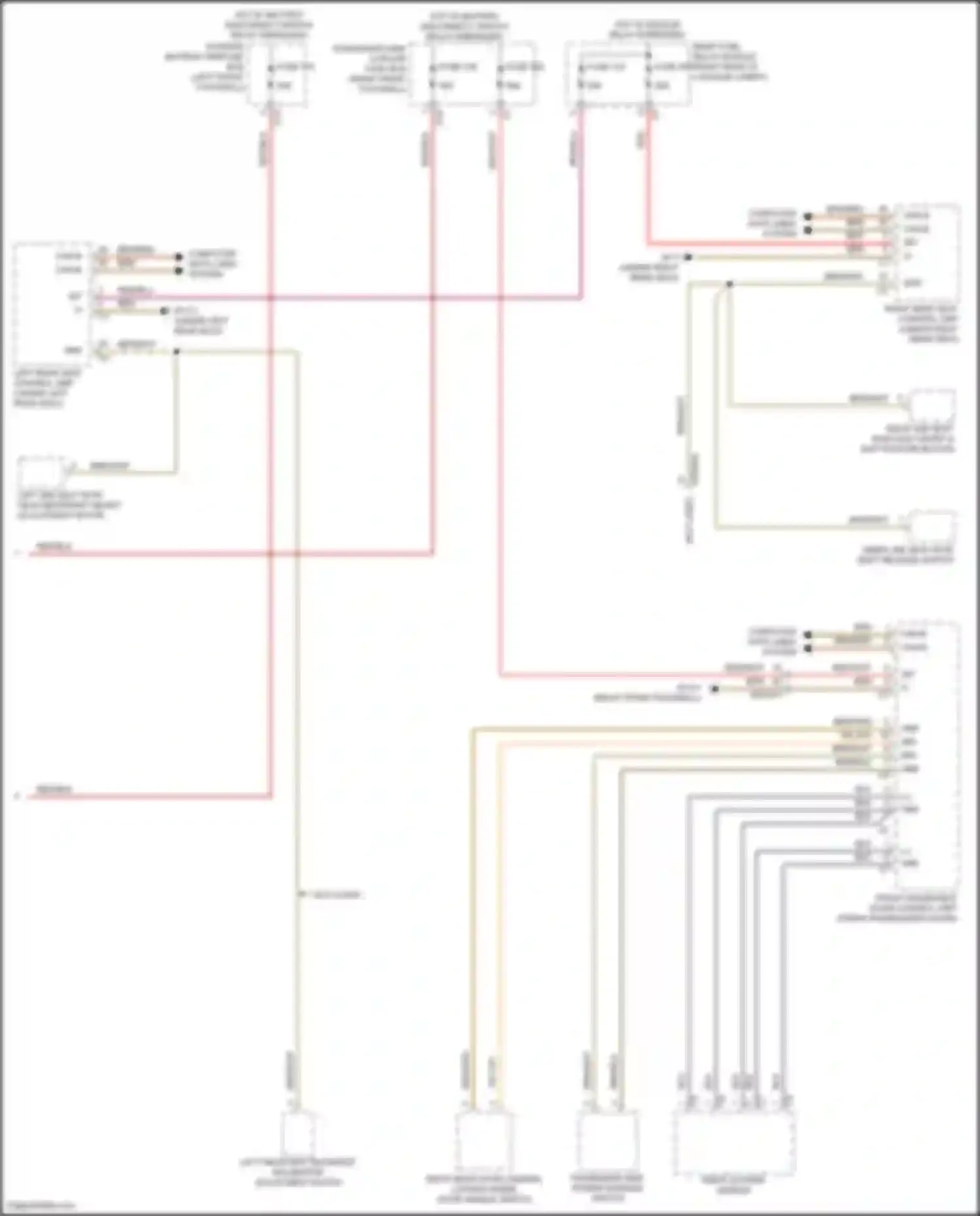 GLE-class Mercedes-Benz V167 facelift (2023-2024): Instrument illumination circuit (3 of 3)