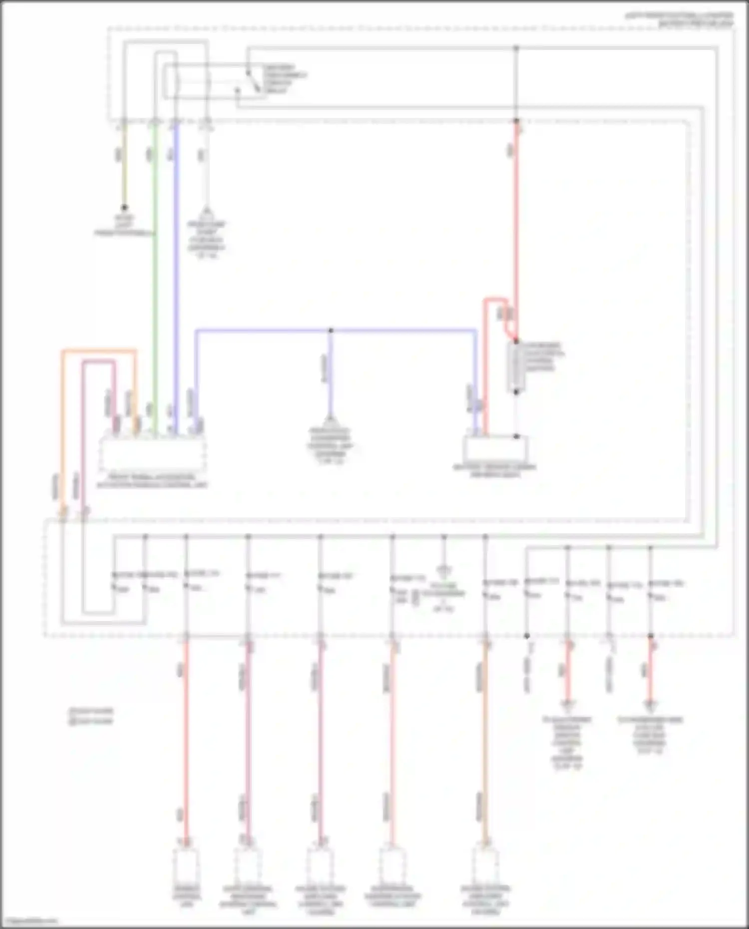 GLE-class Mercedes-Benz V167 facelift (2023-2024): Power distribution circuit (1 of 12)