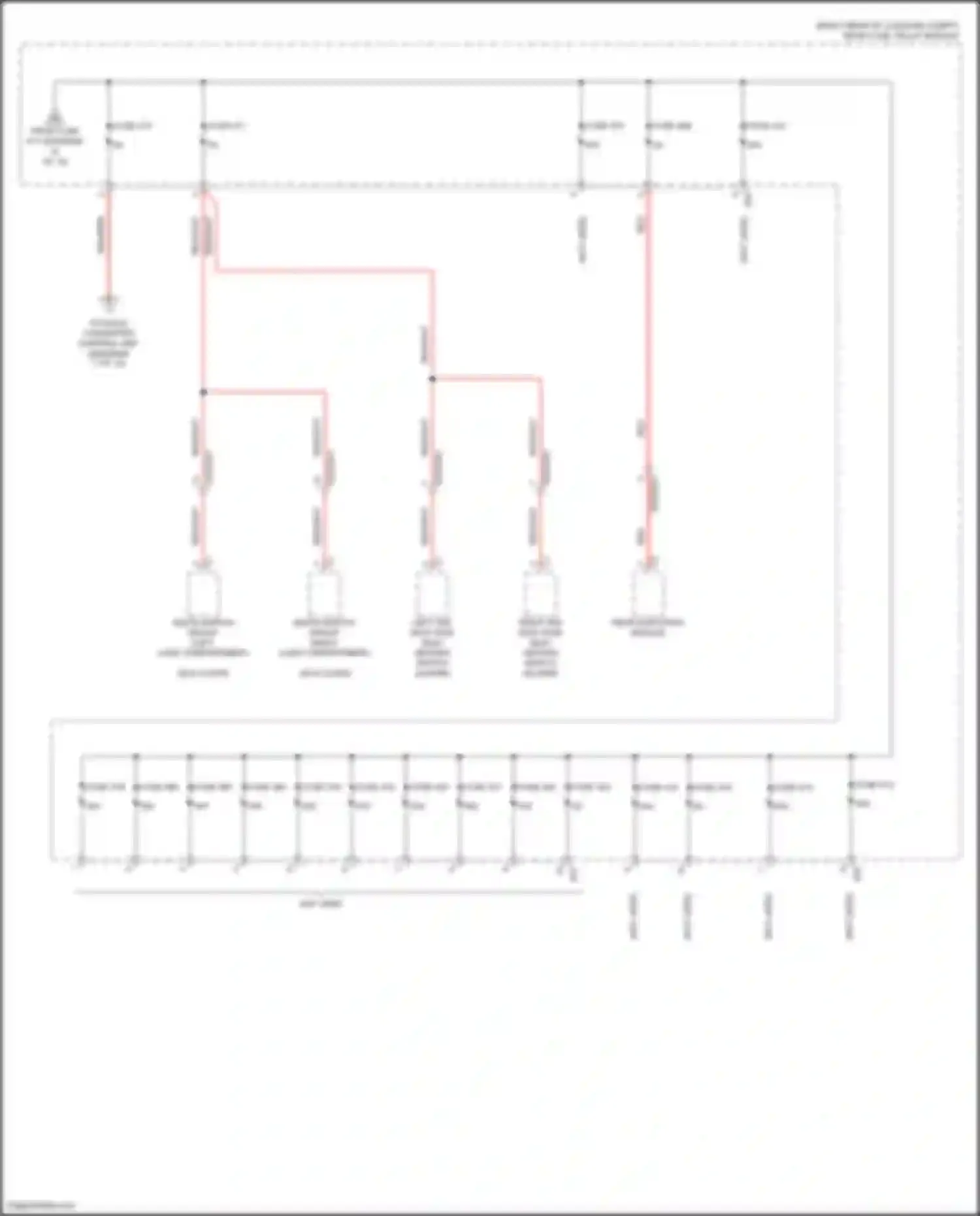 GLE-class Mercedes-Benz V167 facelift (2023-2024): Power distribution circuit (11 of 12)