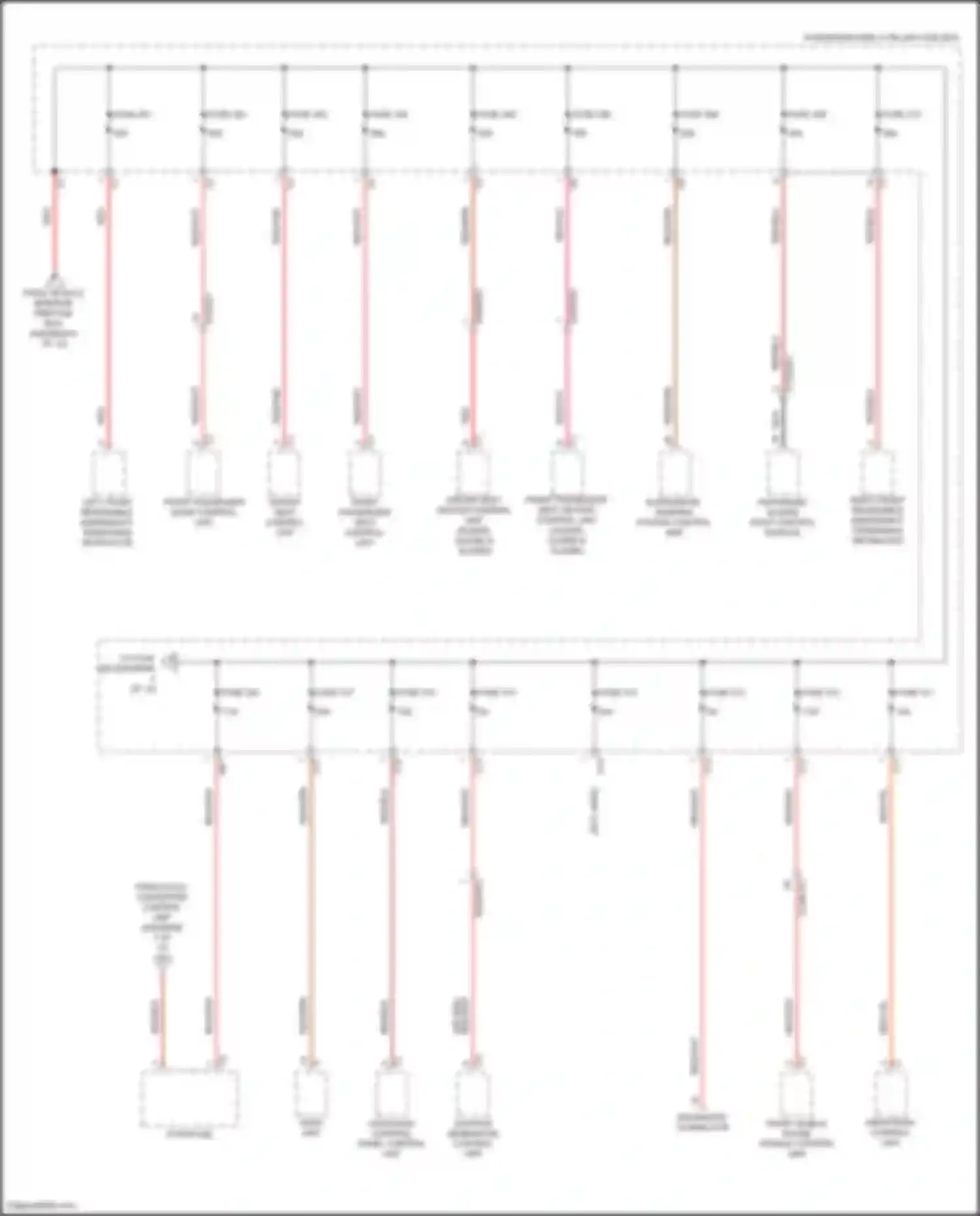 GLE-class Mercedes-Benz V167 facelift (2023-2024): Power distribution circuit (2 of 12)