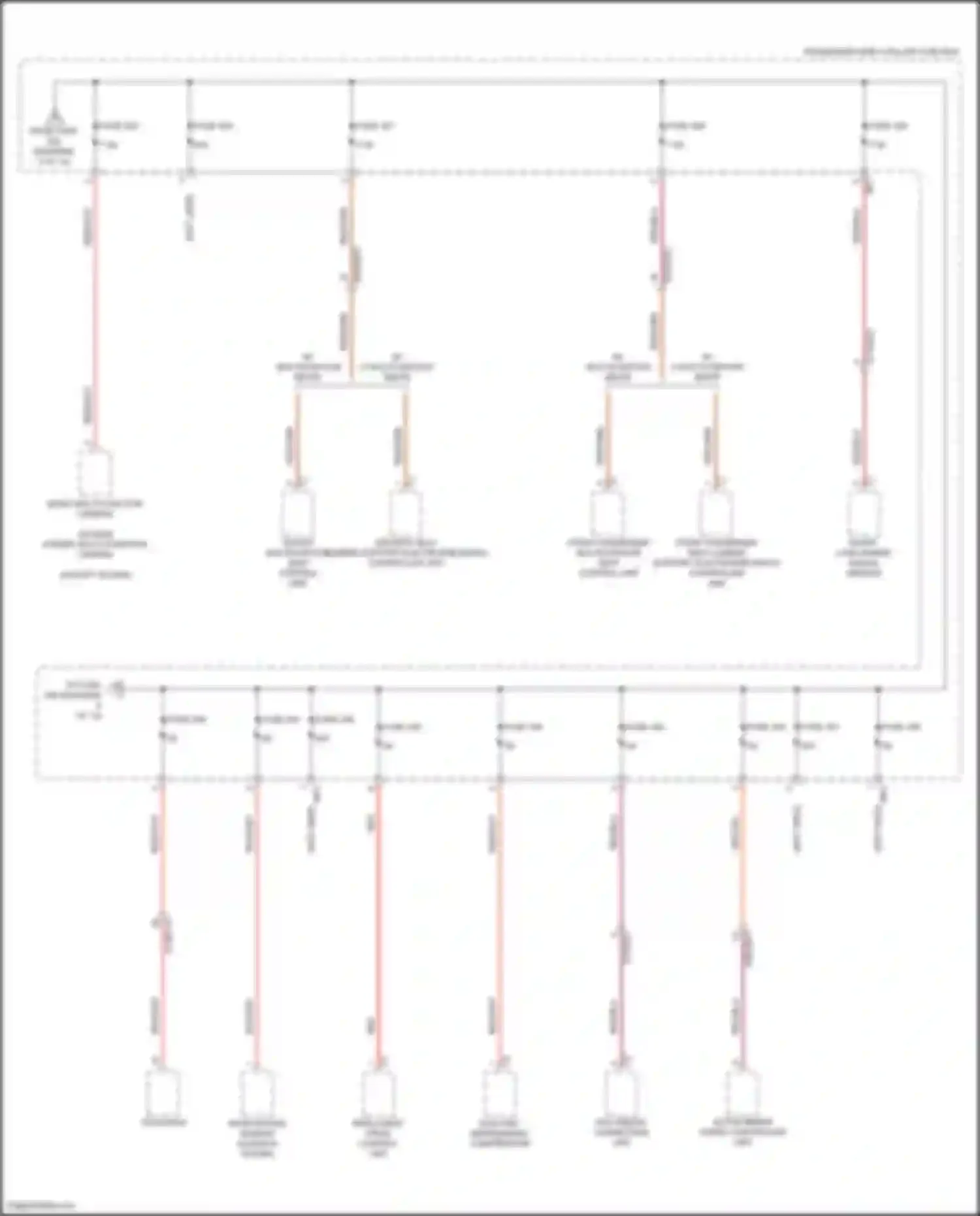 GLE-class Mercedes-Benz V167 facelift (2023-2024): Power distribution circuit (3 of 12)