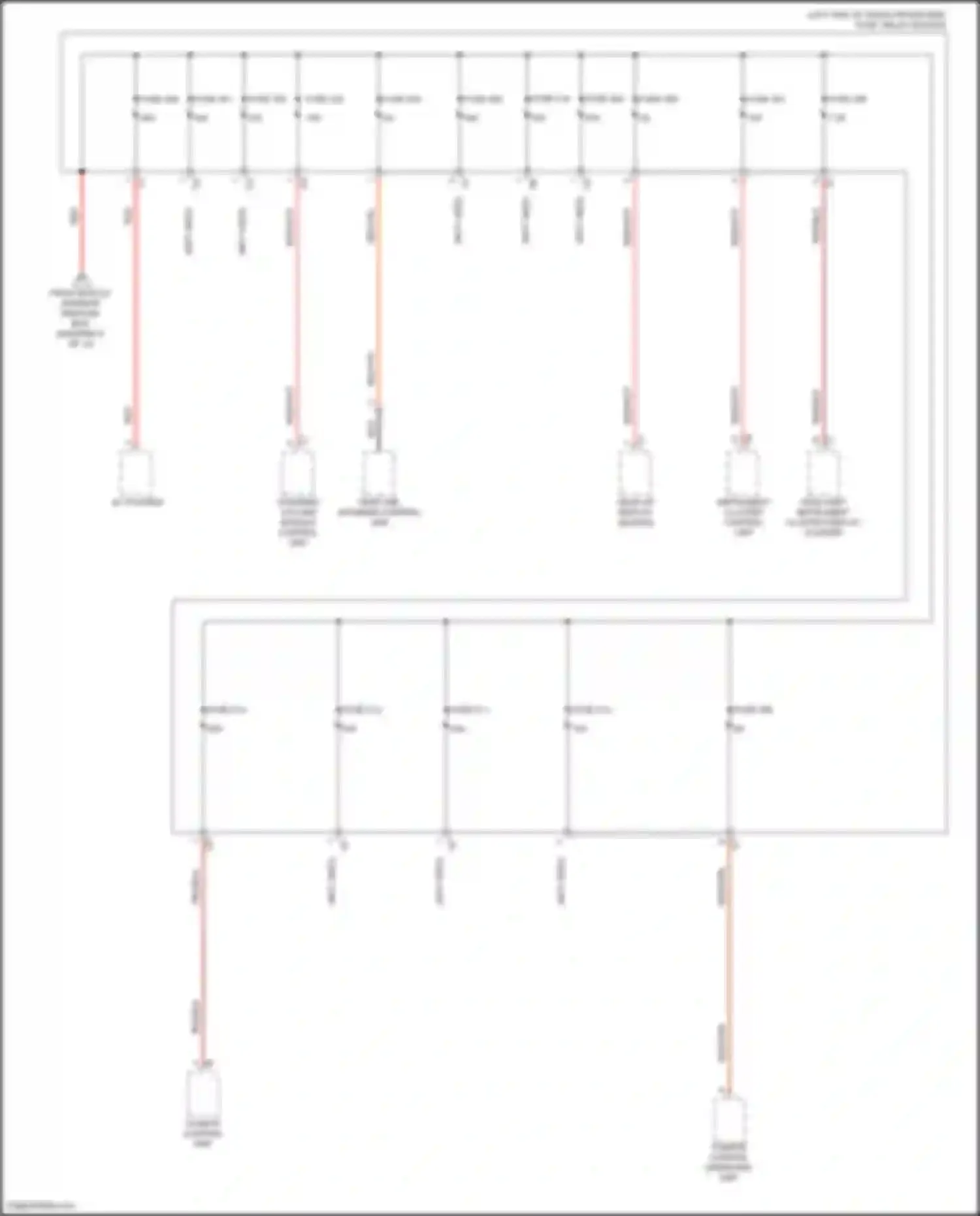 GLE-class Mercedes-Benz V167 facelift (2023-2024): Power distribution circuit (8 of 12)