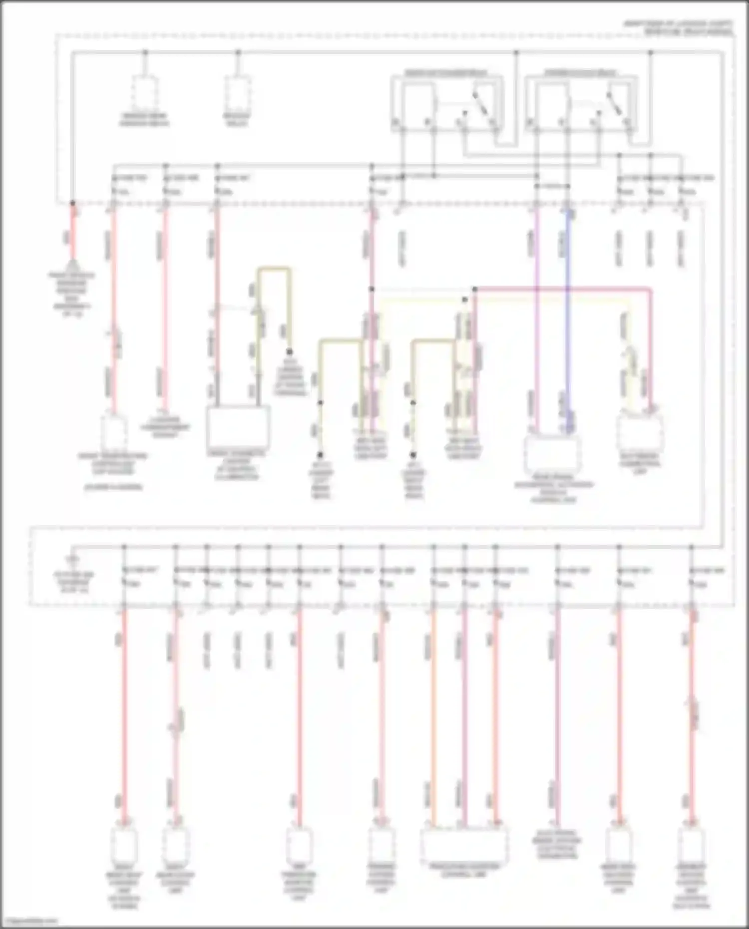 GLE-class Mercedes-Benz V167 facelift (2023-2024): Power distribution circuit (9 of 12)