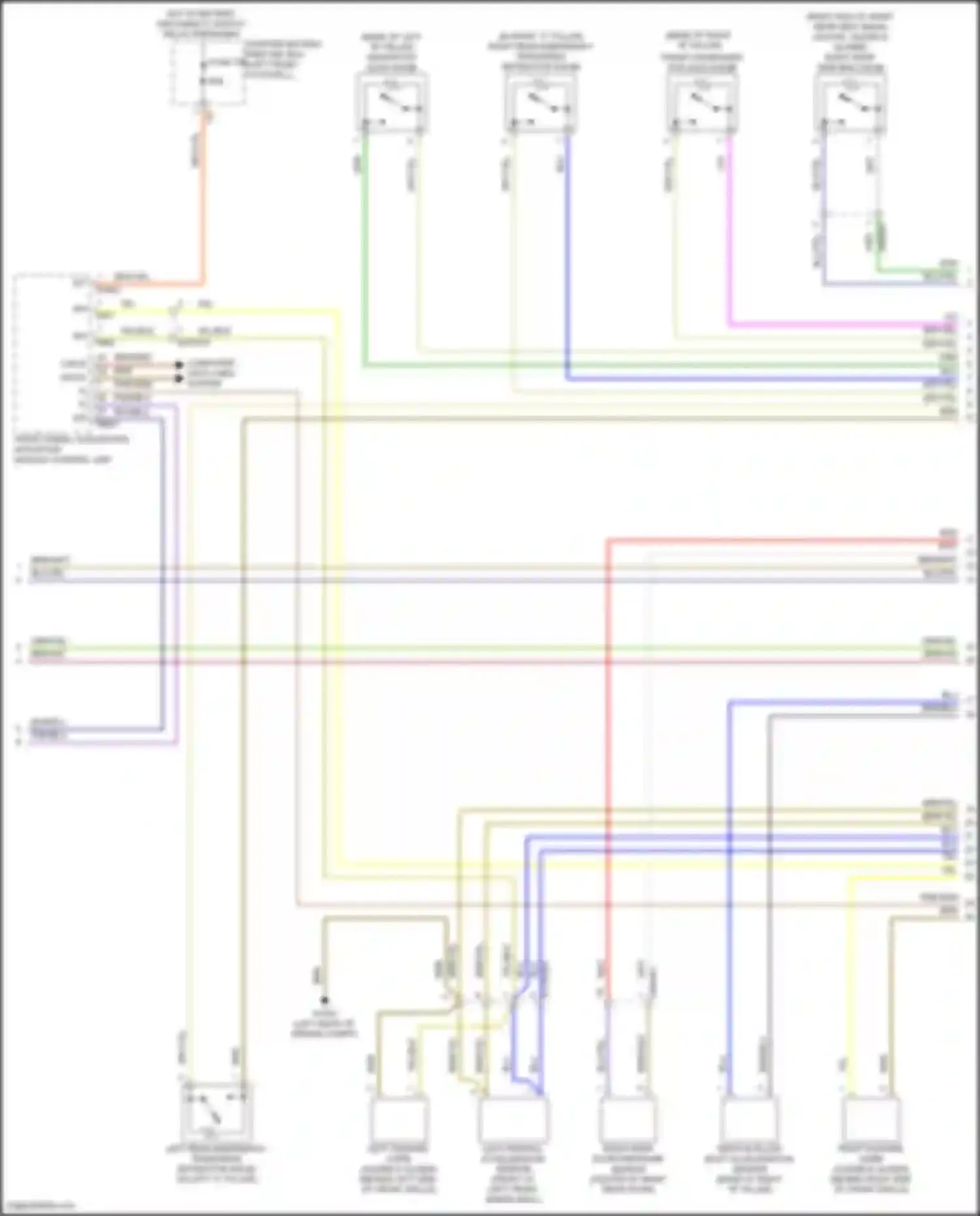 GLE-class Mercedes-Benz V167 facelift (2023-2024): Supplemental restraint circuit (4 of 5)