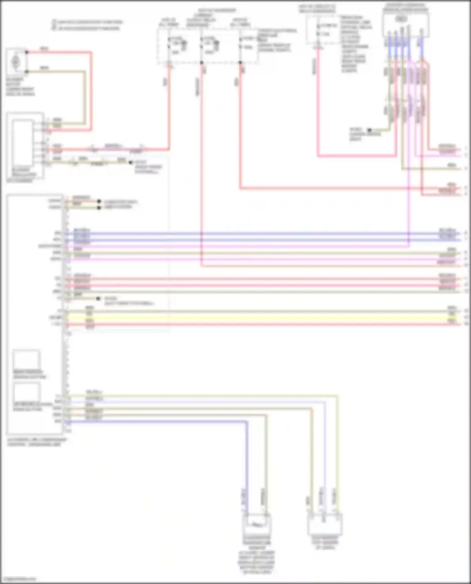 GLK-class Mercedes-Benz X204 facelift (2012-2015): Automatic a/c circuit, w/ thermotronic (1 of 3)