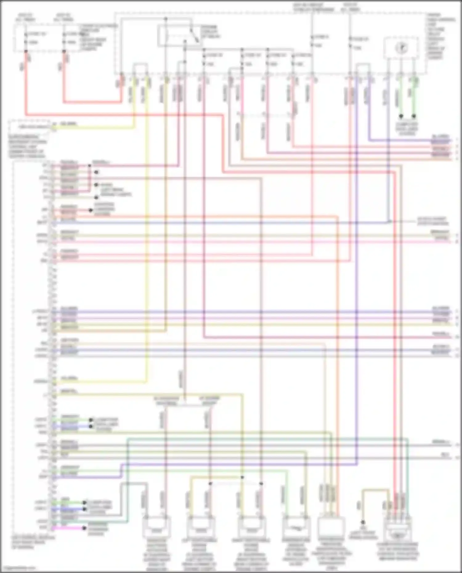 GLK-class Mercedes-Benz X204 facelift (2012-2015): Wiring diagram engine performance 2.1l turbo diesel (1 of 6)