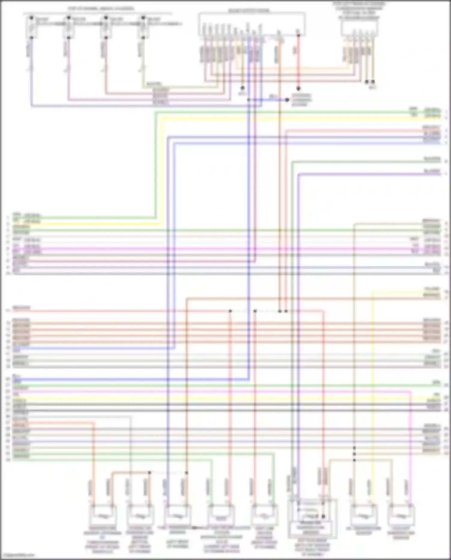 GLK-class Mercedes-Benz X204 facelift (2012-2015): Wiring diagram engine performance 2.1l turbo diesel (5 of 6)