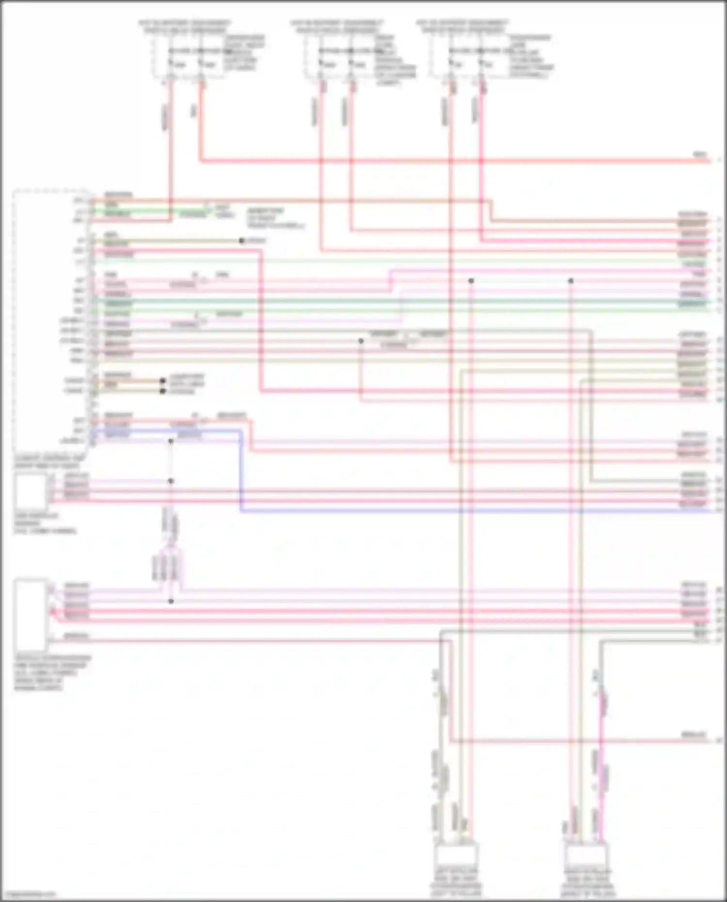 GLS-class AMG Mercedes-Benz X167 facelift (2023-2024): Automatic a/c circuit (1 of 8)