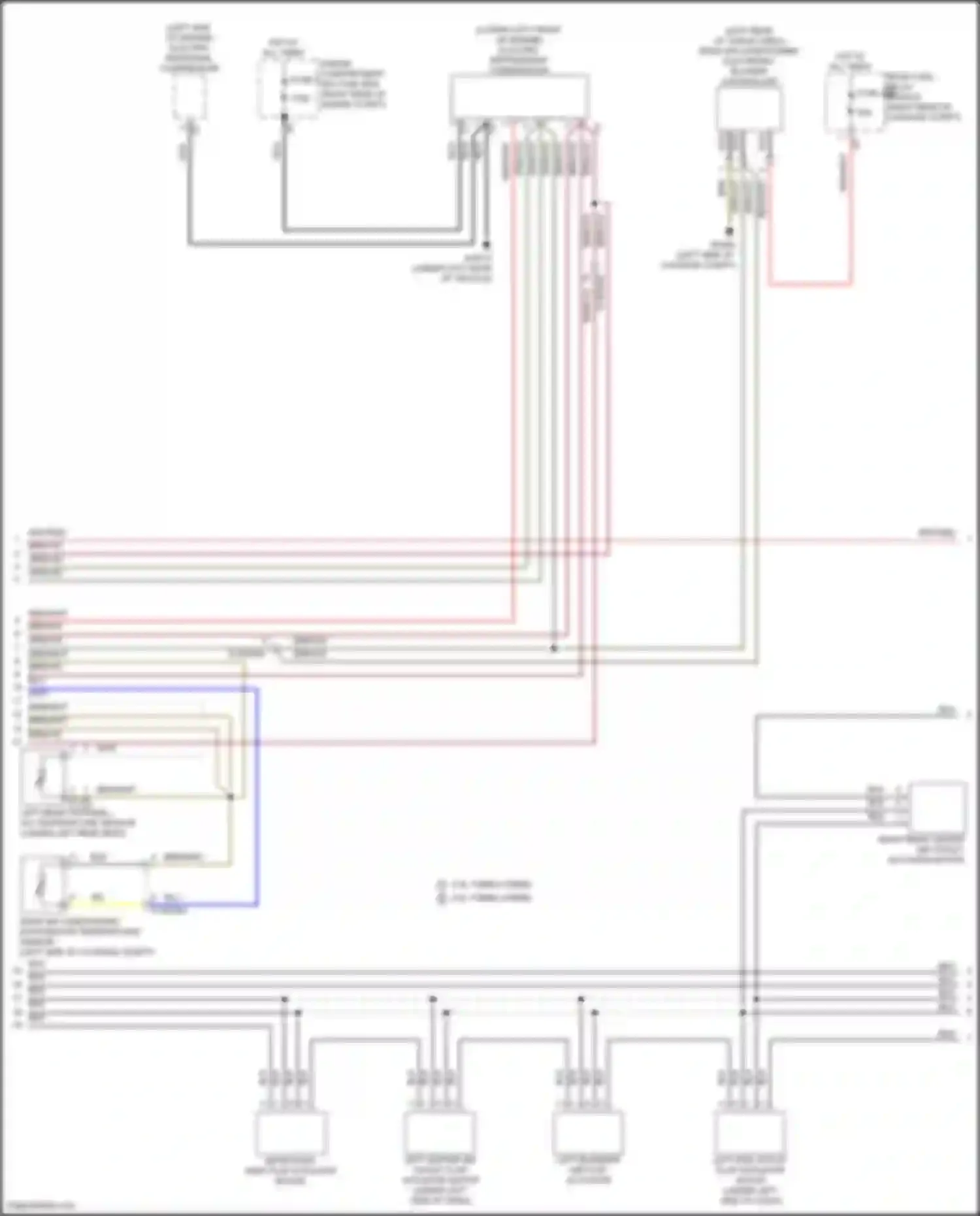 GLS-class AMG Mercedes-Benz X167 facelift (2023-2024): Automatic a/c circuit (5 of 8)