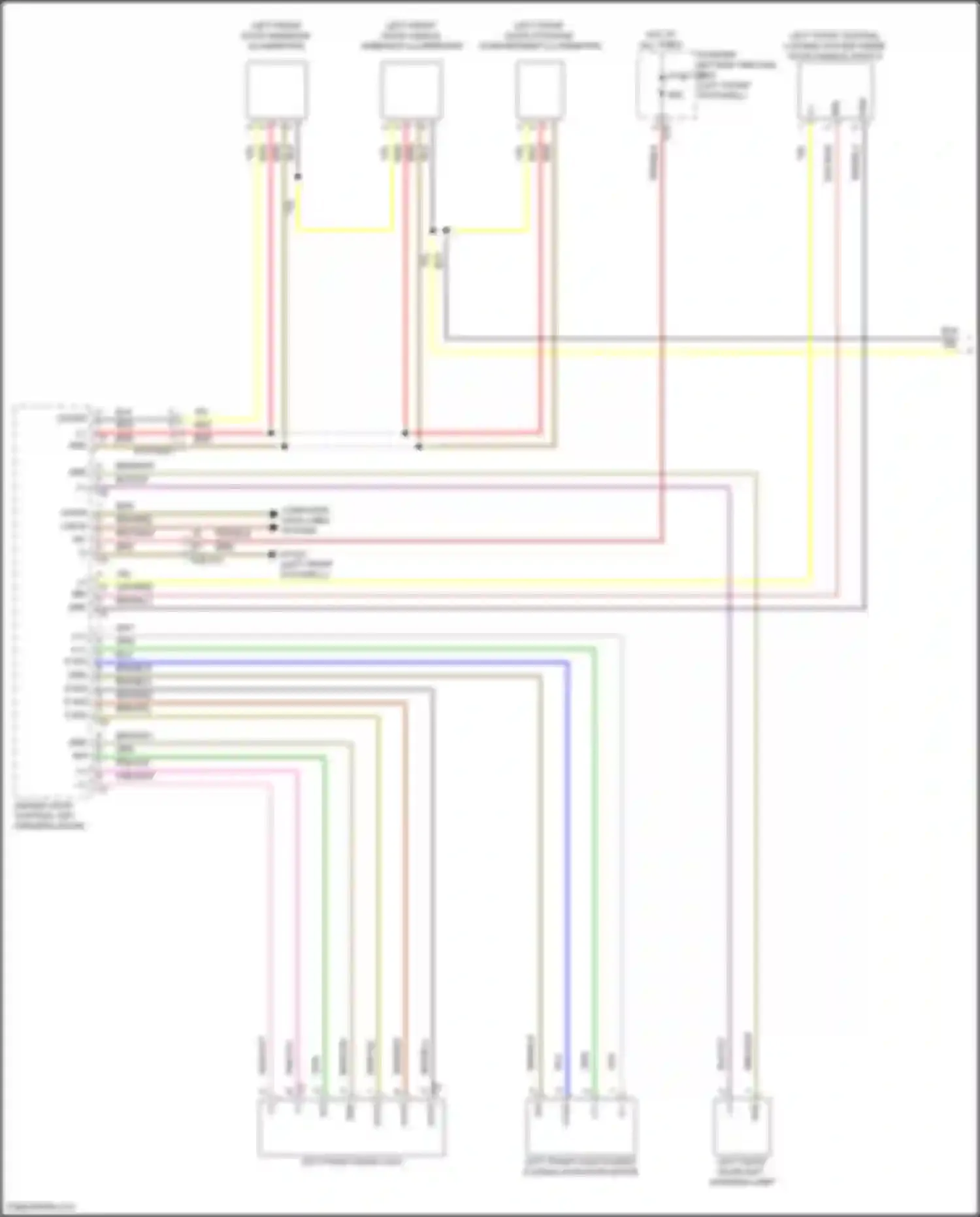 GLS-class AMG Mercedes-Benz X167 facelift (2023-2024): Anti-theft circuit (1 of 5)