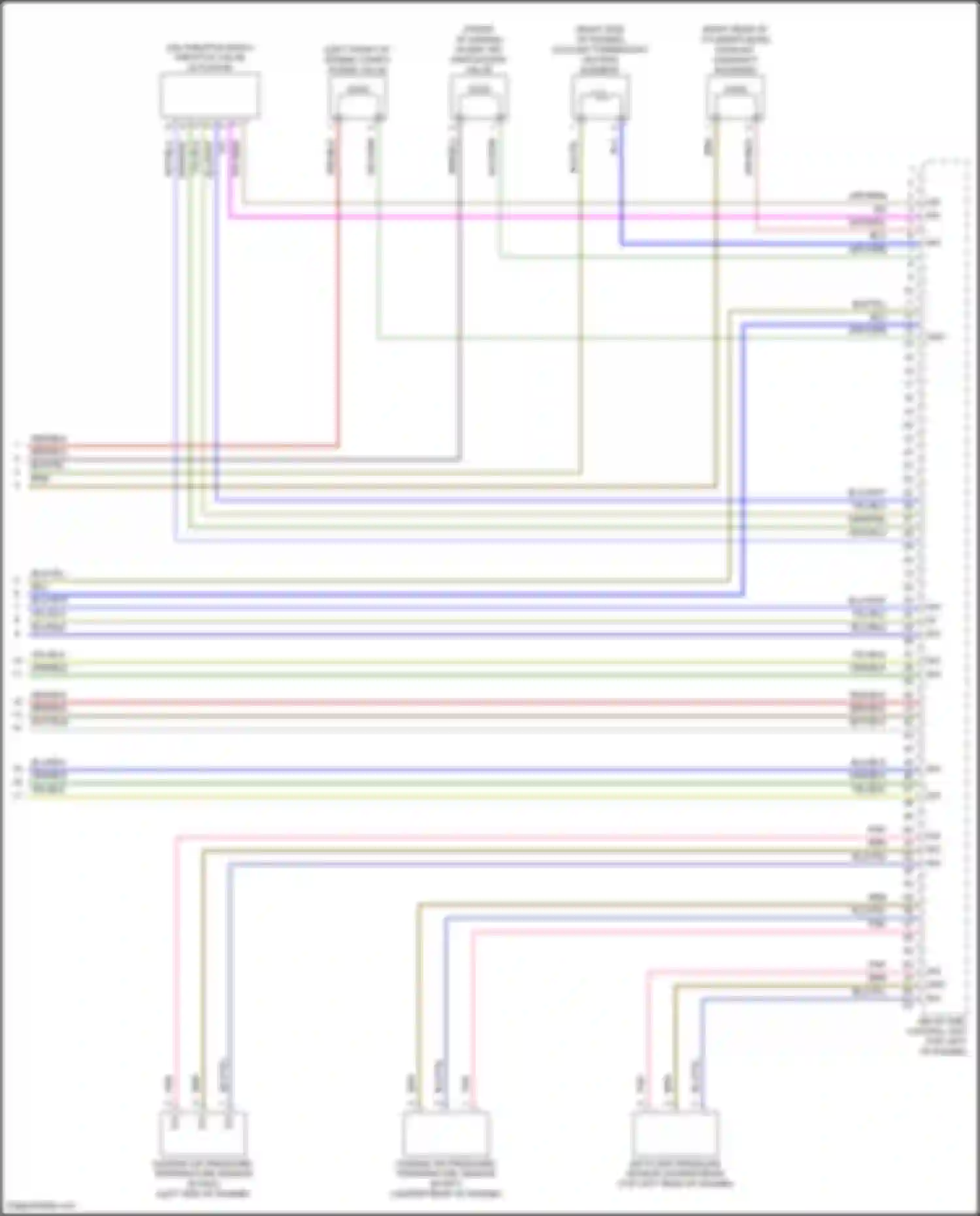 GLS-class AMG Mercedes-Benz X167 facelift (2023-2024): Wiring diagram engine performance 3.0l turbo hybrid (10 of 10)