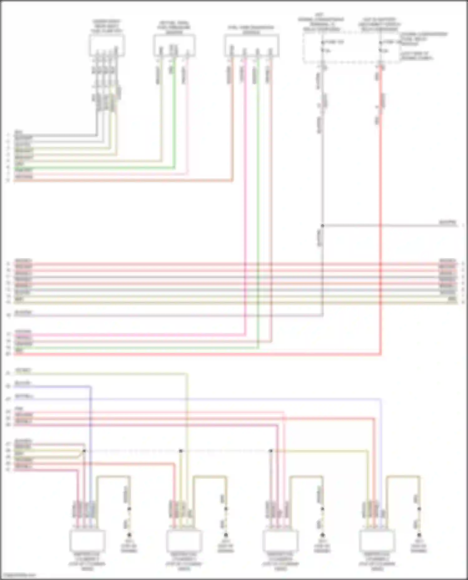 GLS-class AMG Mercedes-Benz X167 facelift (2023-2024): Wiring diagram engine performance 3.0l turbo hybrid (3 of 10)