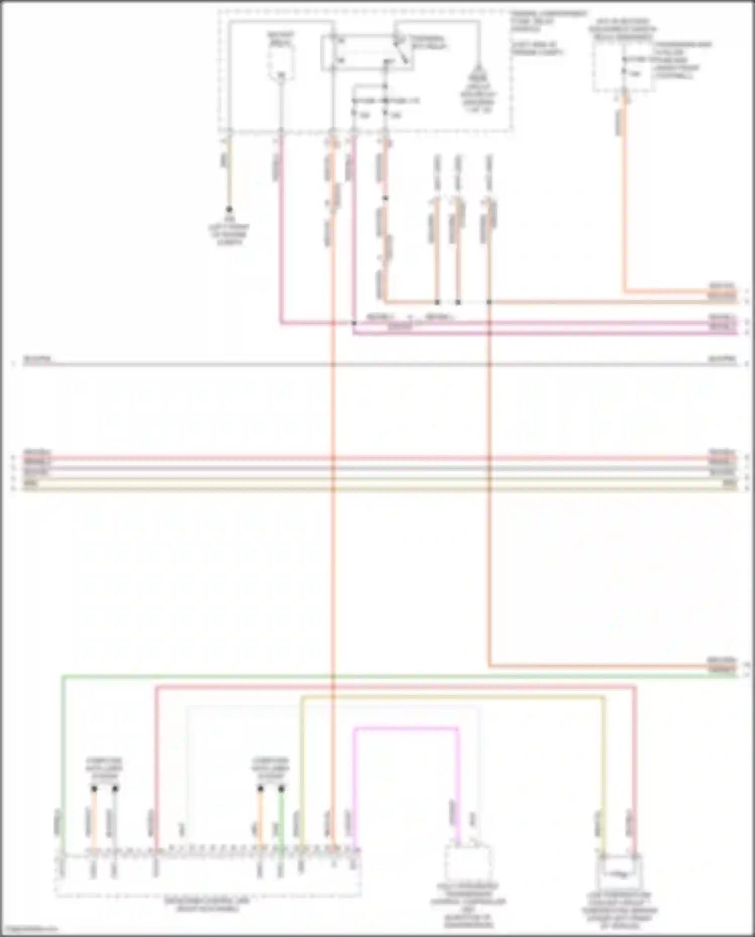 GLS-class AMG Mercedes-Benz X167 facelift (2023-2024): Wiring diagram engine performance 3.0l turbo hybrid (7 of 10)