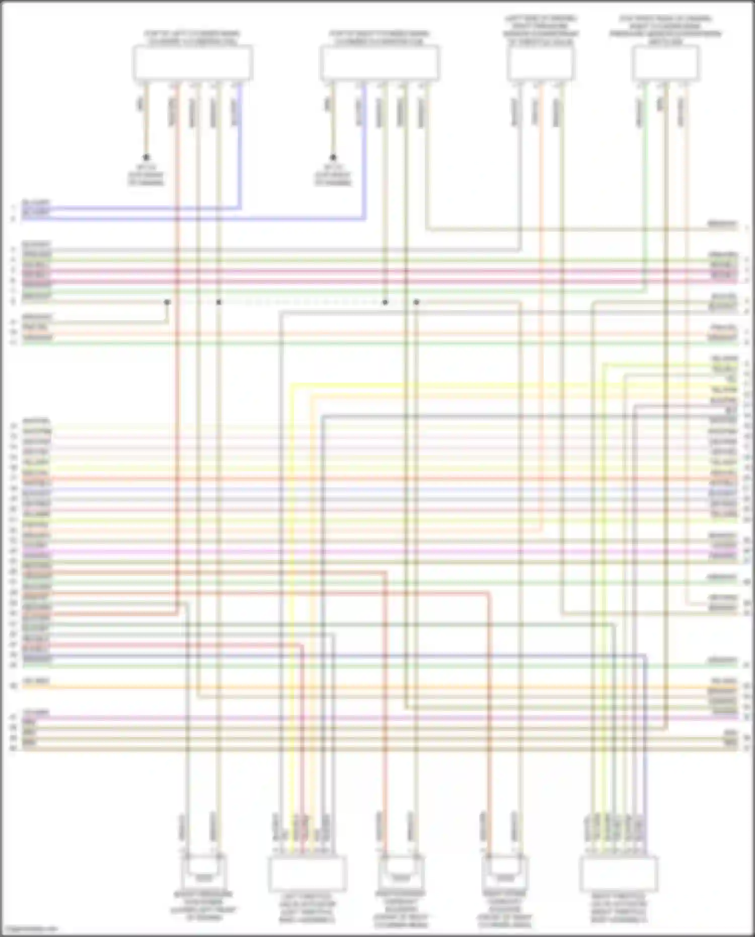 GLS-class AMG Mercedes-Benz X167 facelift (2023-2024): Wiring diagram engine performance 4.0l turbo hybrid (9 of 10)